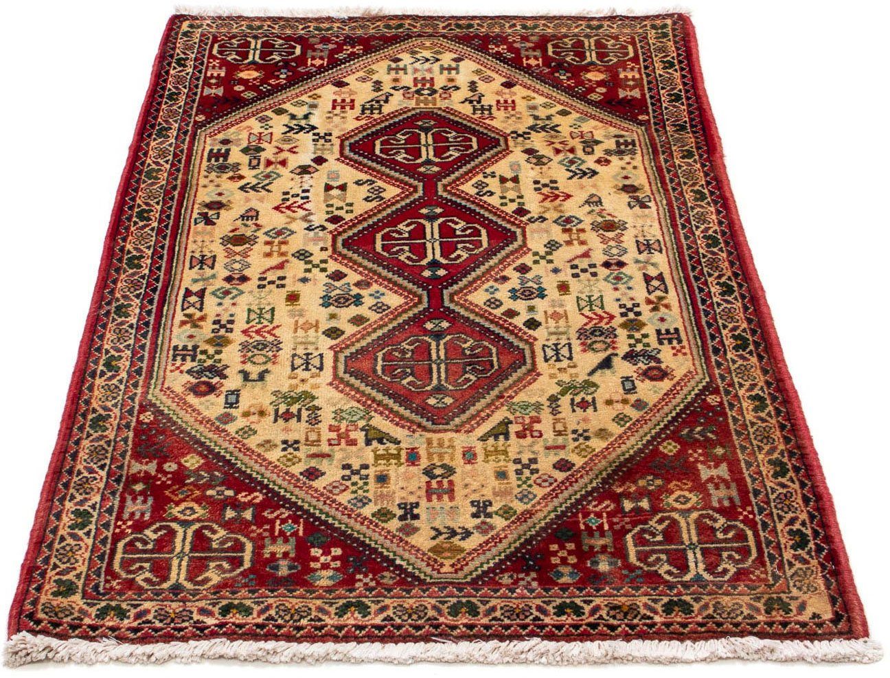 morgenland Wollen kleed Abadeh medaillon 123 x 78 cm Handgeknoopt