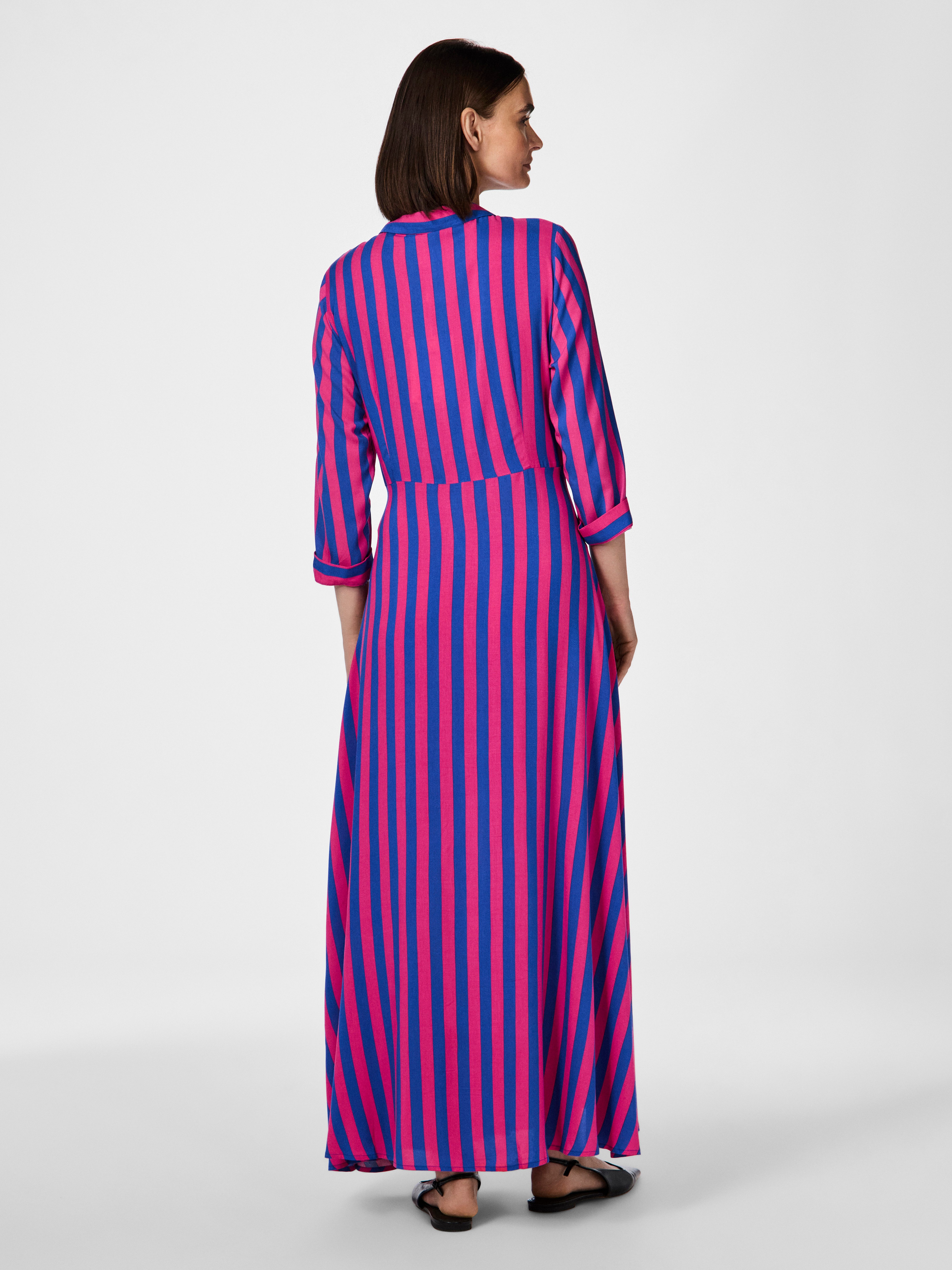 Y.A.S Jurk met overhemdkraag YASSAVANNA LONG SHIRT DRESS