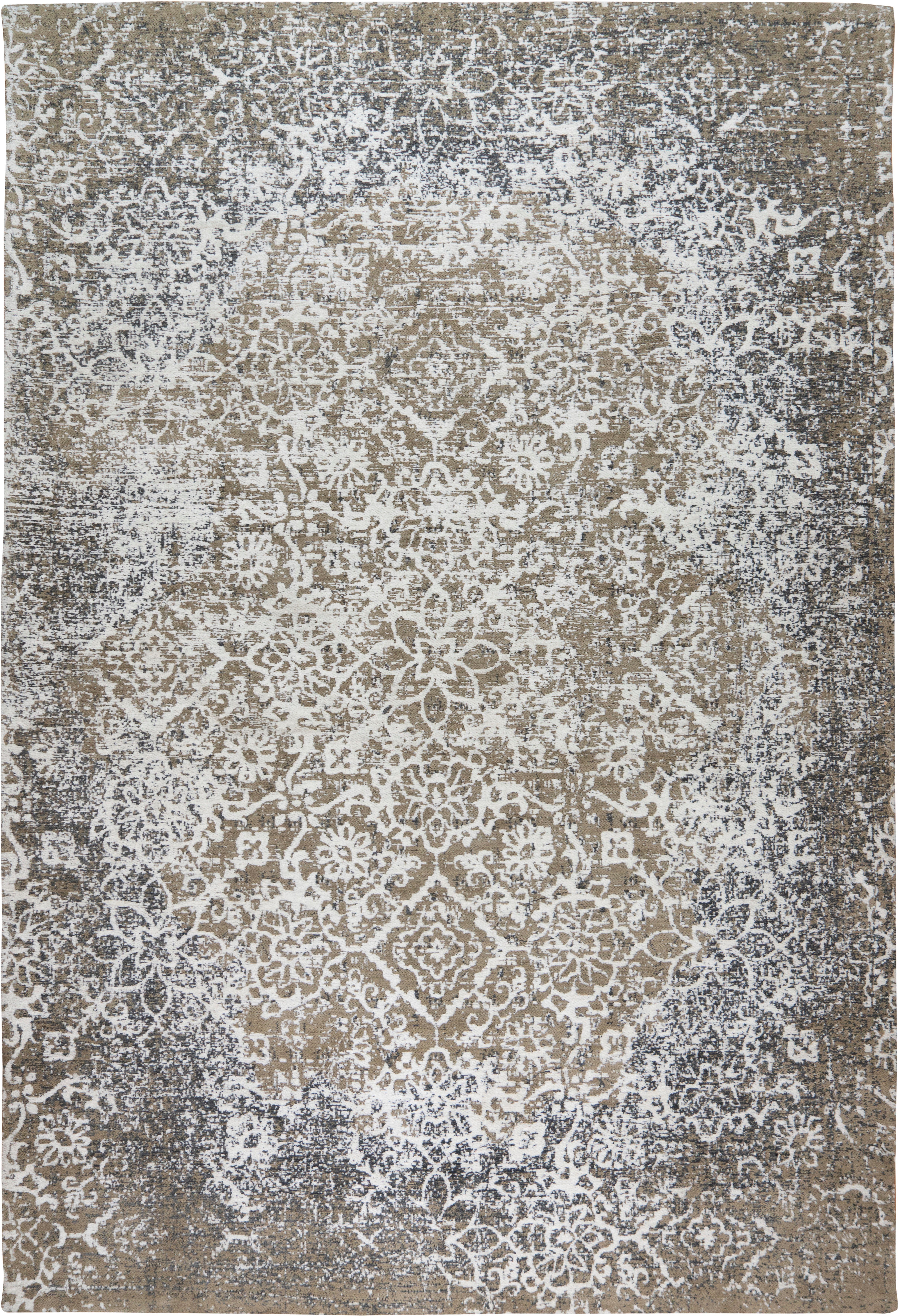 Kayoom Vloerkleed River 160 Jacquard, retro- en vintage-ontwerp, katoen achterkant