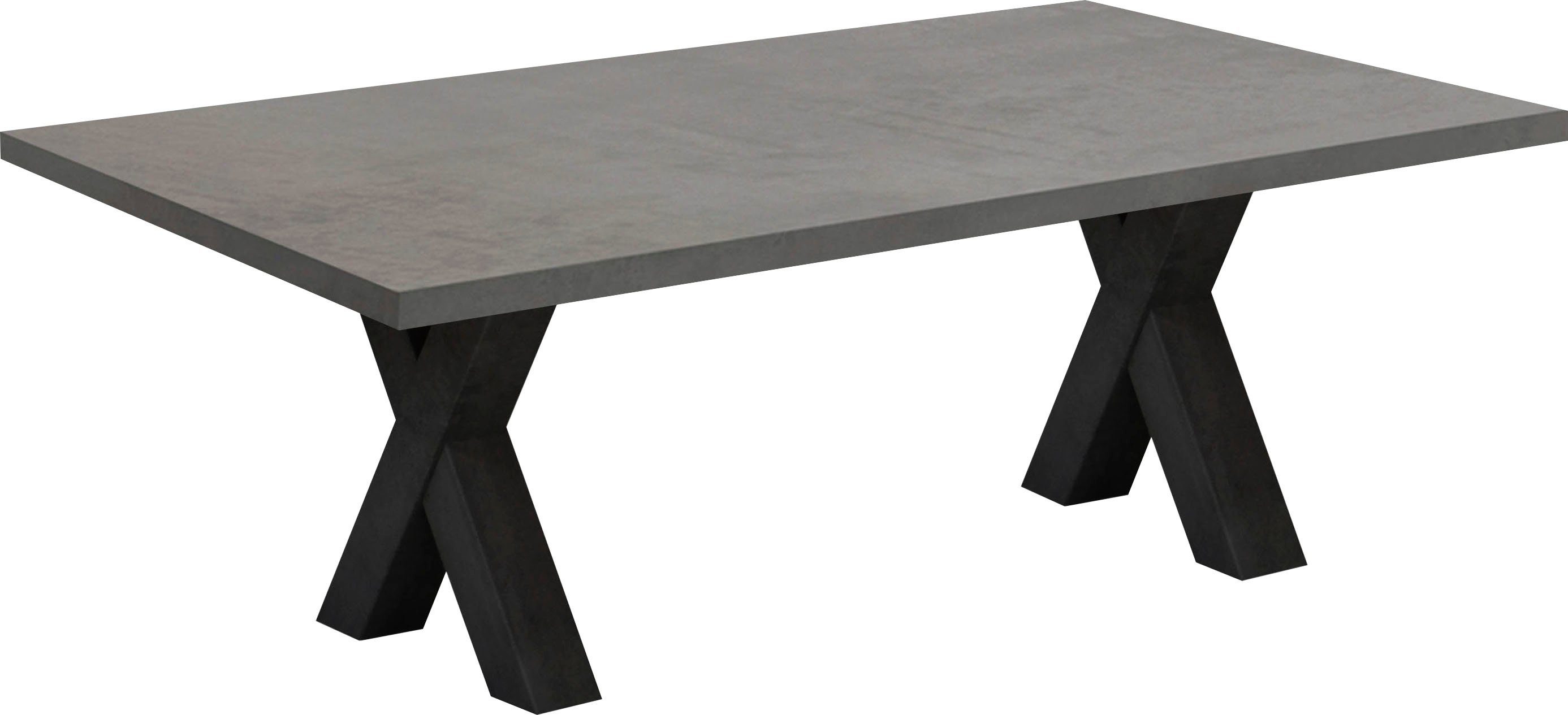 Mäusbacher Salontafel Big-Systeem TOPSELLER!, tafel, salontafel, van MDF hout salontafels maat 140 cm x 47 cm x 70 cm zwart