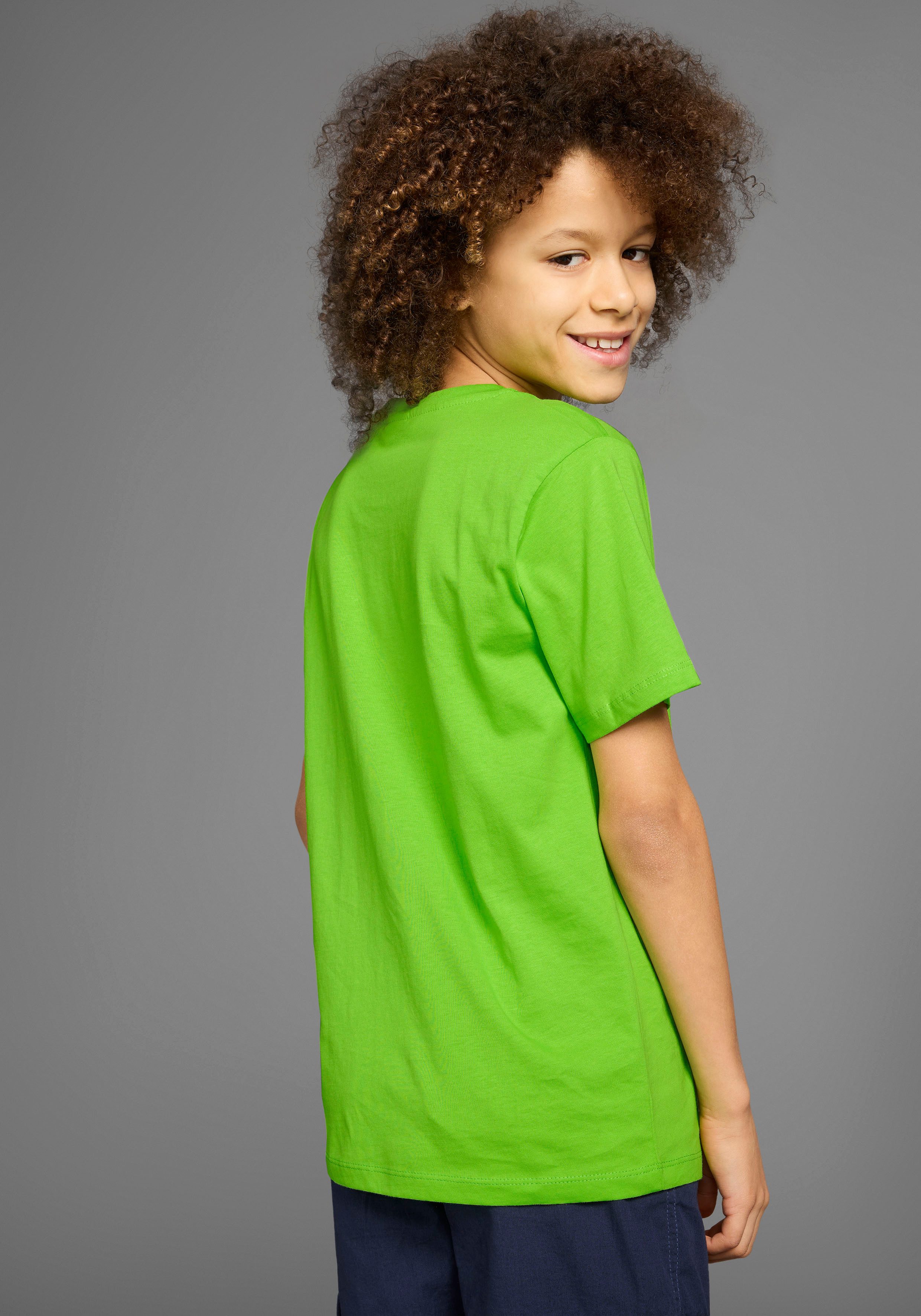 KIDSWORLD T-shirt Skating Korte mouwen, basic pasvorm, bedrukt, ronde hals