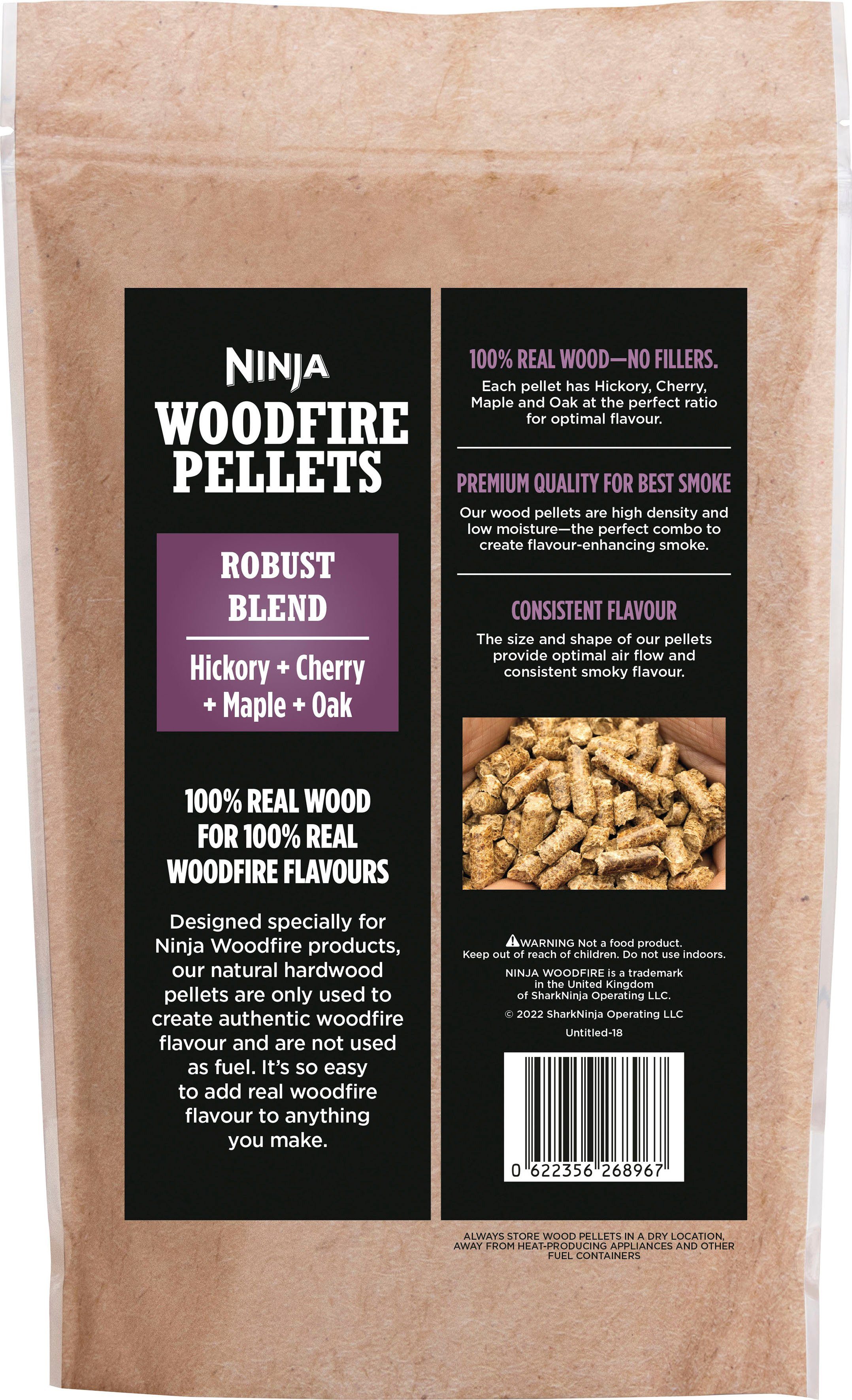 NINJA Houtpellets Ninja Woodfire pellets krachtige mix 900g XSKOGRBPLT2EU (1 stuk)