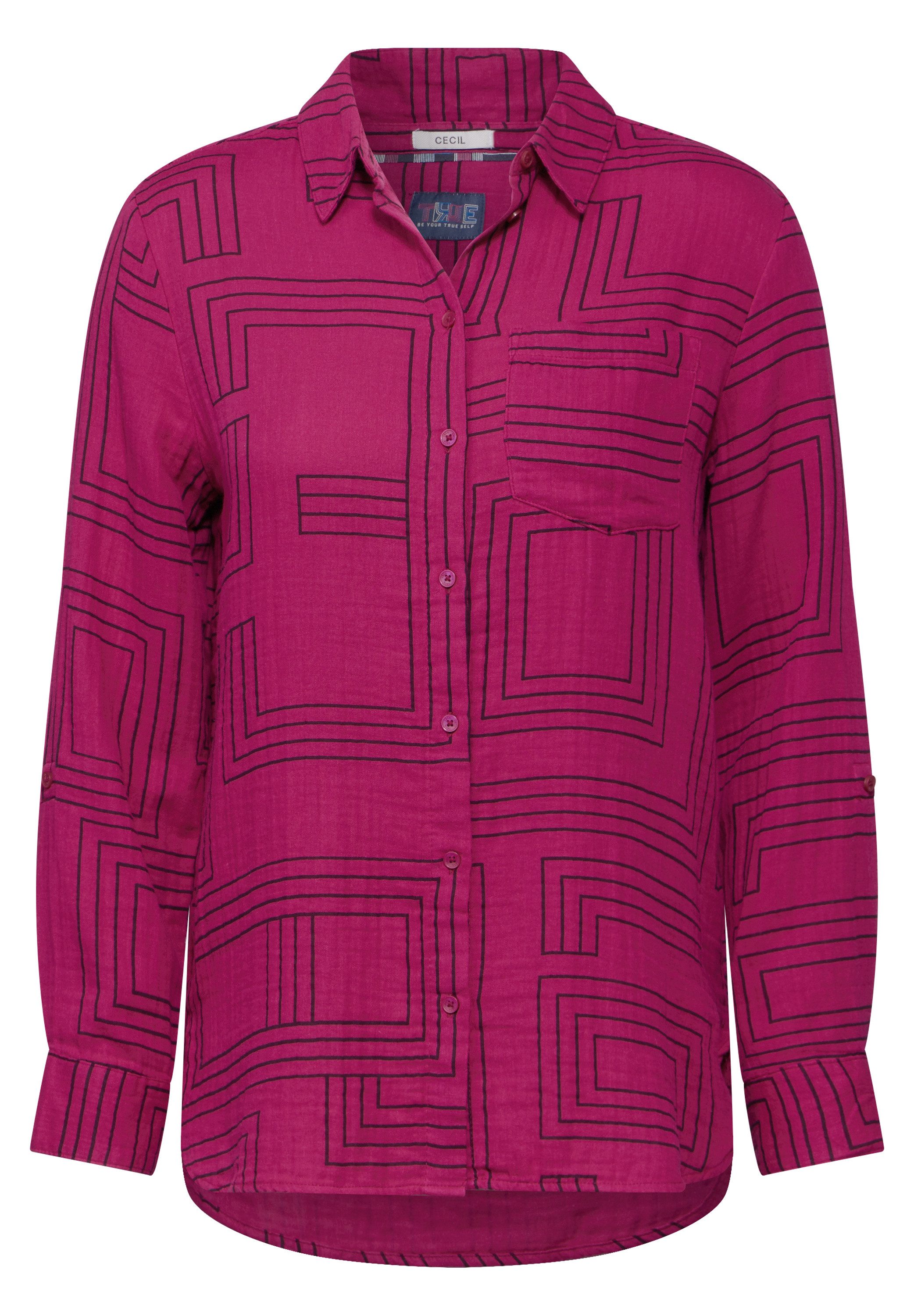 Cecil Blouse met lange mouwen met mouwriem