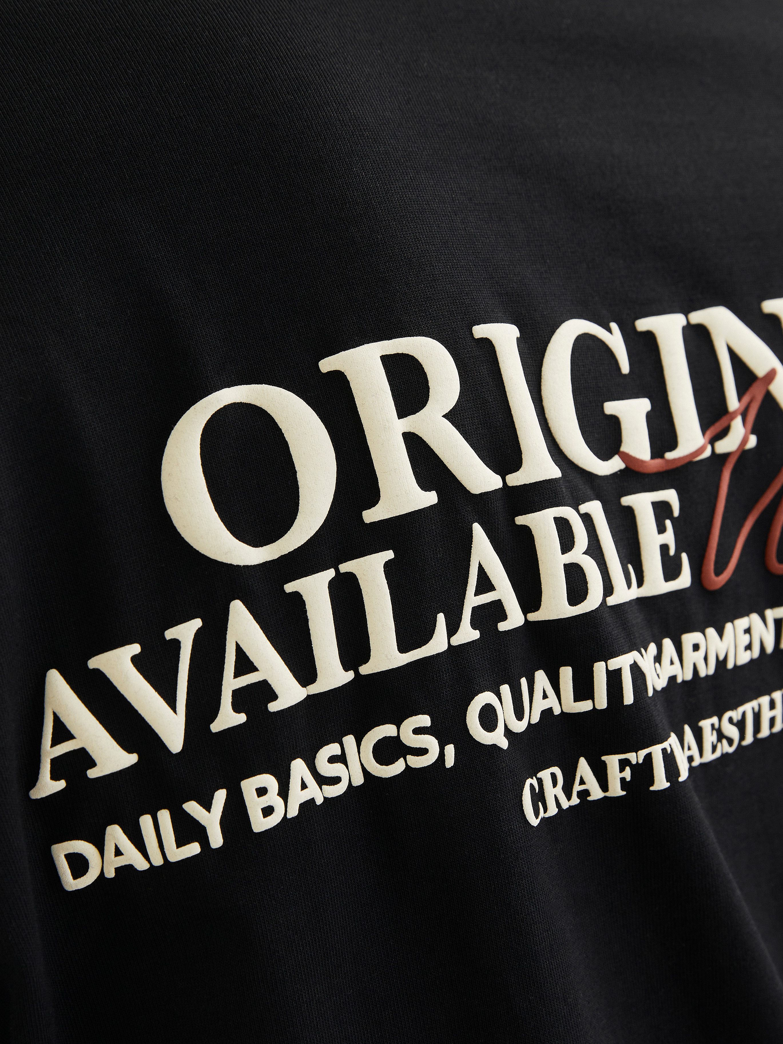 Jack & Jones T-shirt JORISLINGTON TYPE TEE SS CREW NECK SN