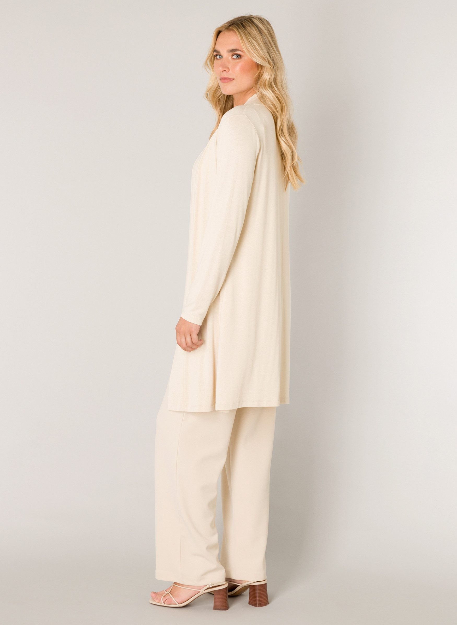 Base Level Lang vest Yayla long zonder sluiting