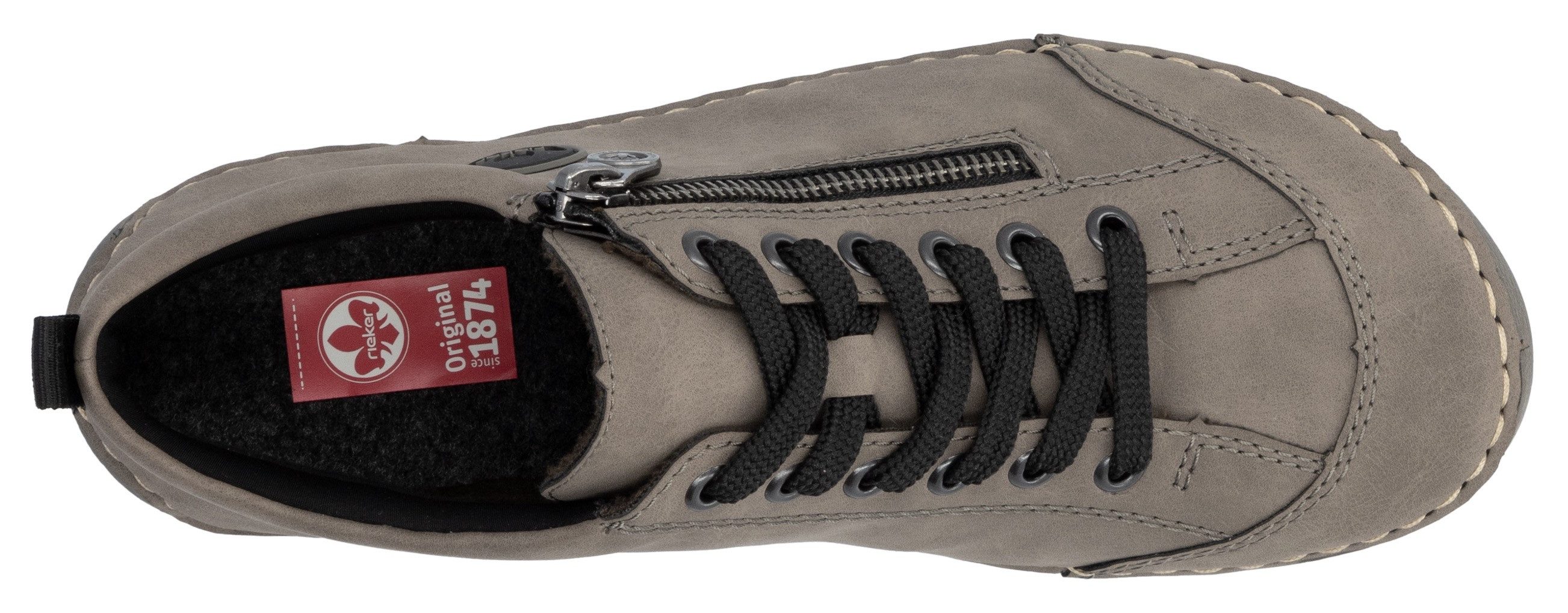 Rieker Veterschoenen sneakers, veterschoenen, outdoorschoenen met ritssluiting