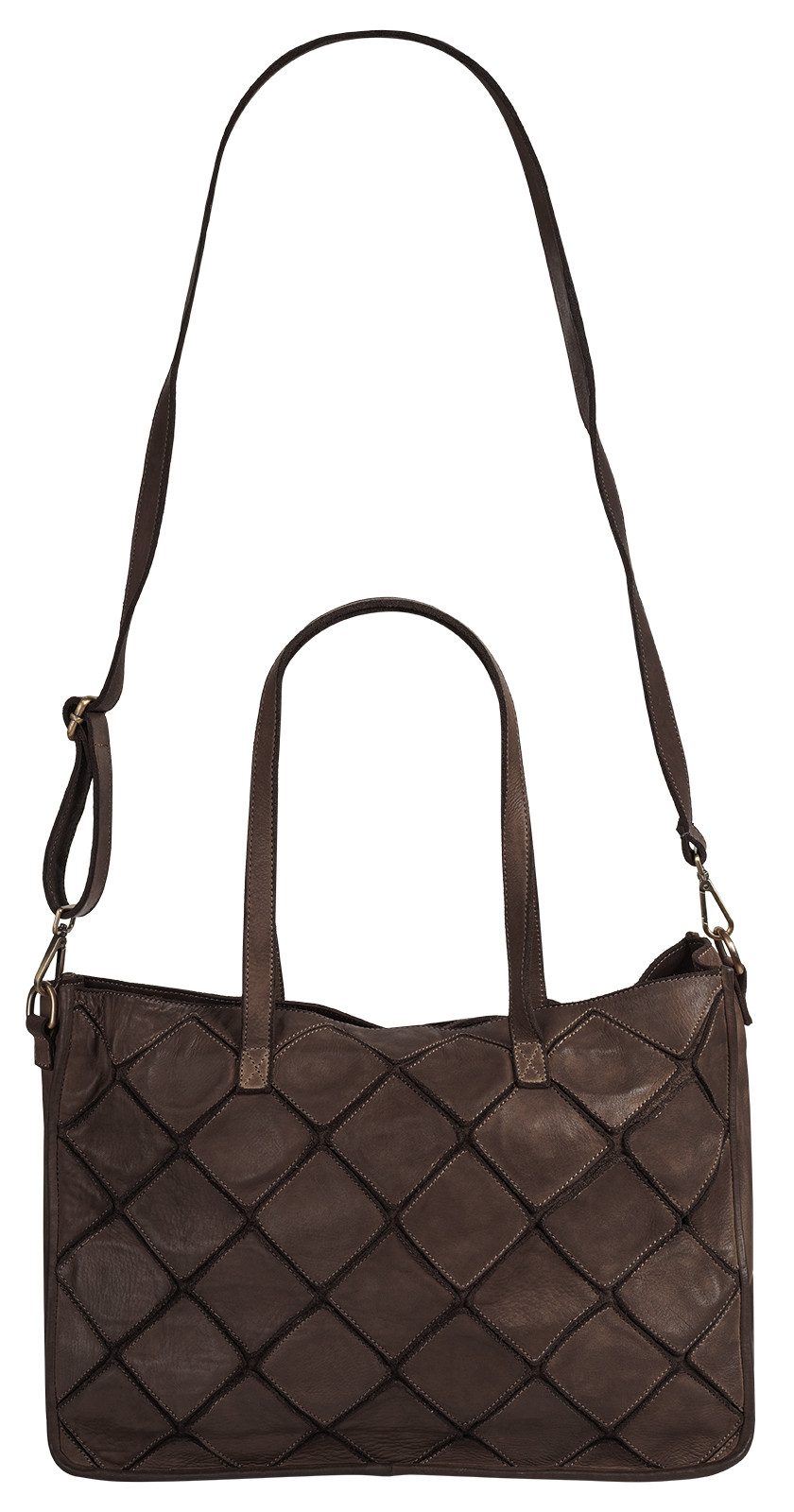 Samantha Look Shopper echt leer made in italy