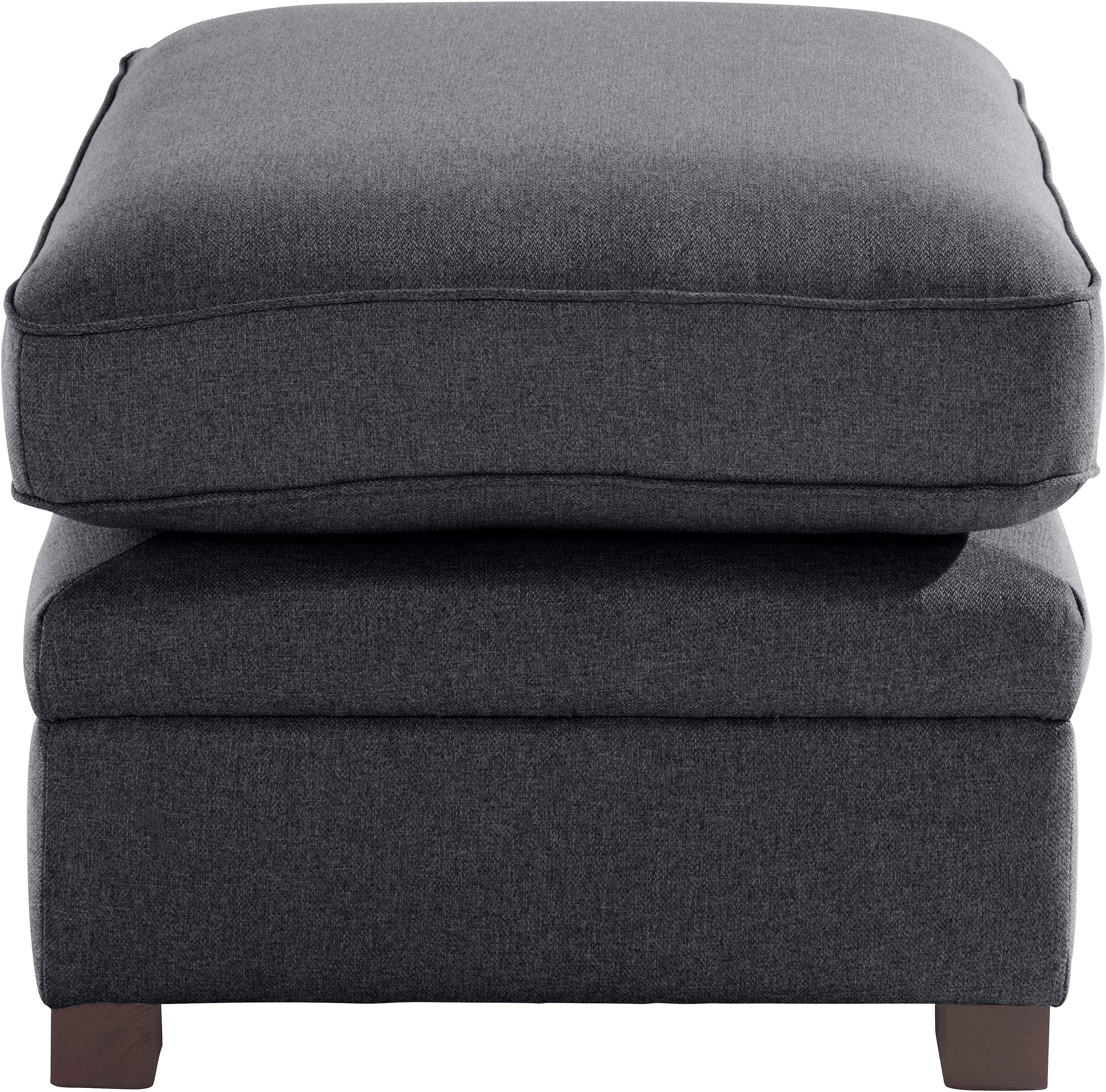 Home affaire Hocker Broughton zachte bekleding, passend bij de serie "broughton", in 3 soorten bekleding