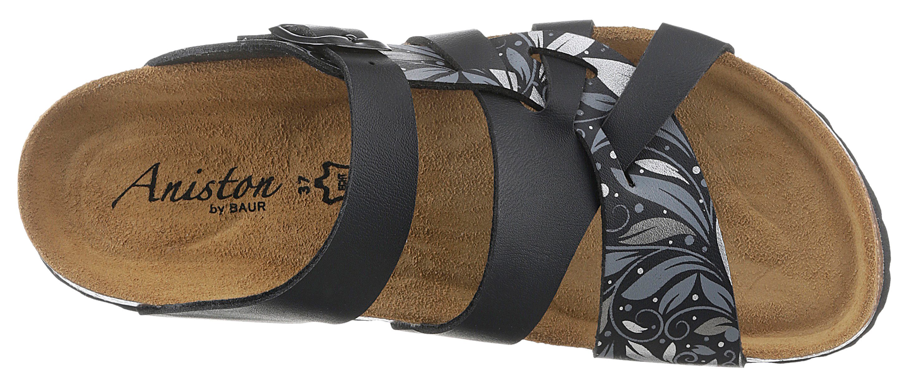Aniston SHOES Slippers zomerschoen, slippers met verstelbare gespen