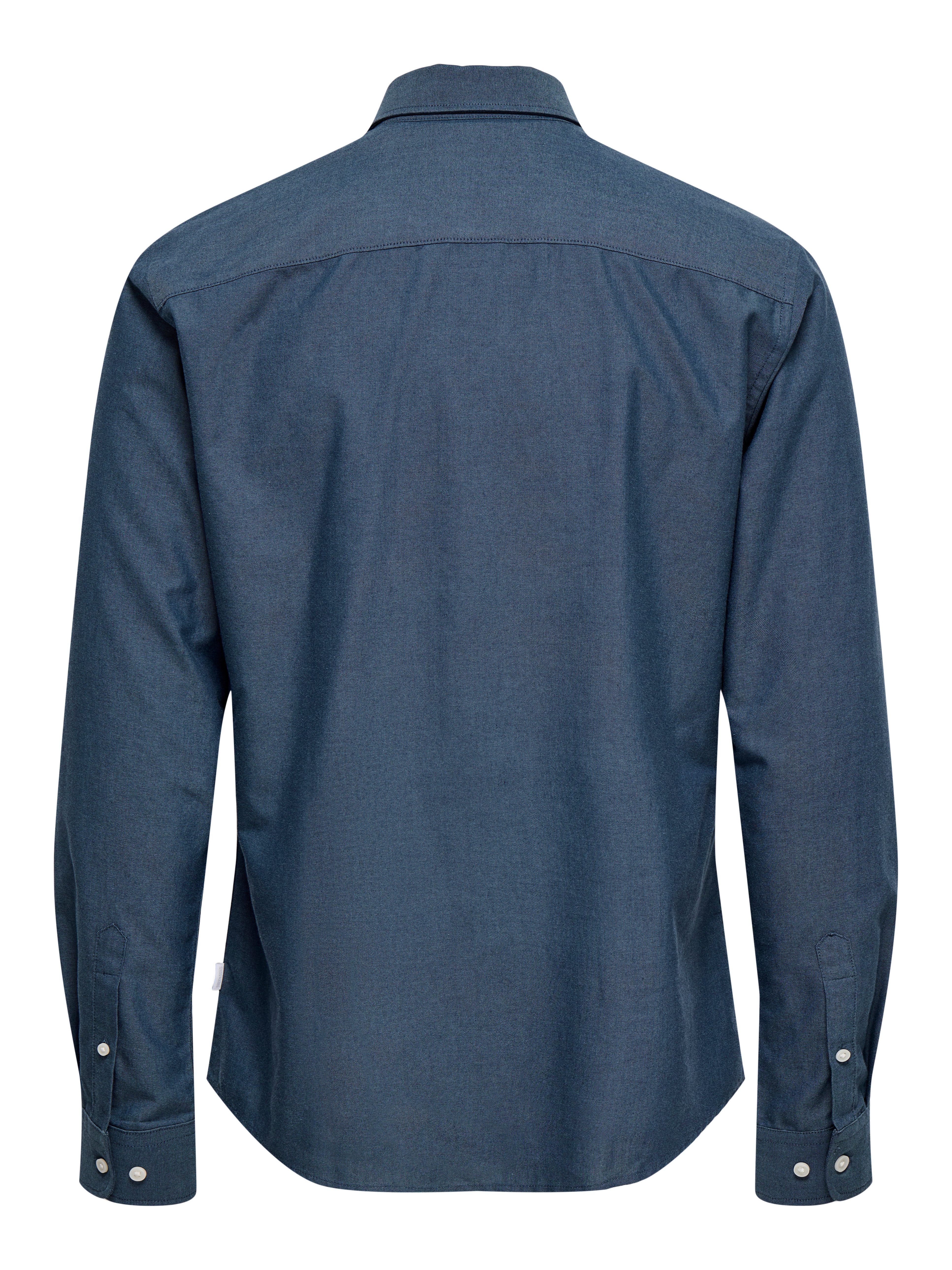 ONLY & SONS Overhemd met lange mouwen ONSALVARO SLIM LS OXFORD SHIRT NOOS