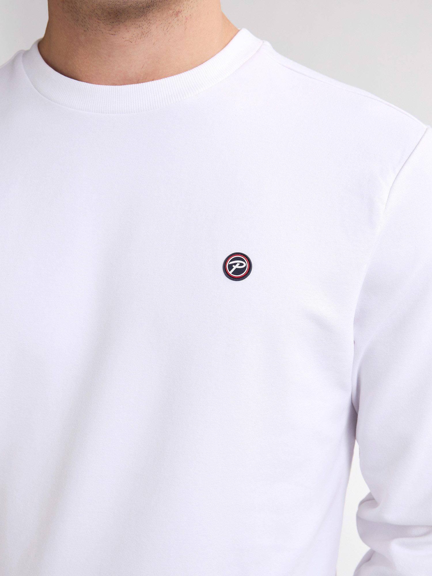 Petrol Industries Sweatshirt met geborduurd logo