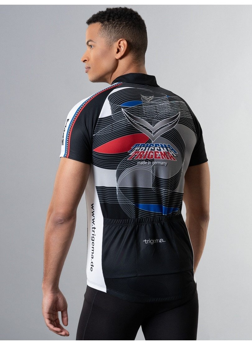 Trigema T-shirt TRIGEMA fietsjack van ademend materiaal (1-delig)