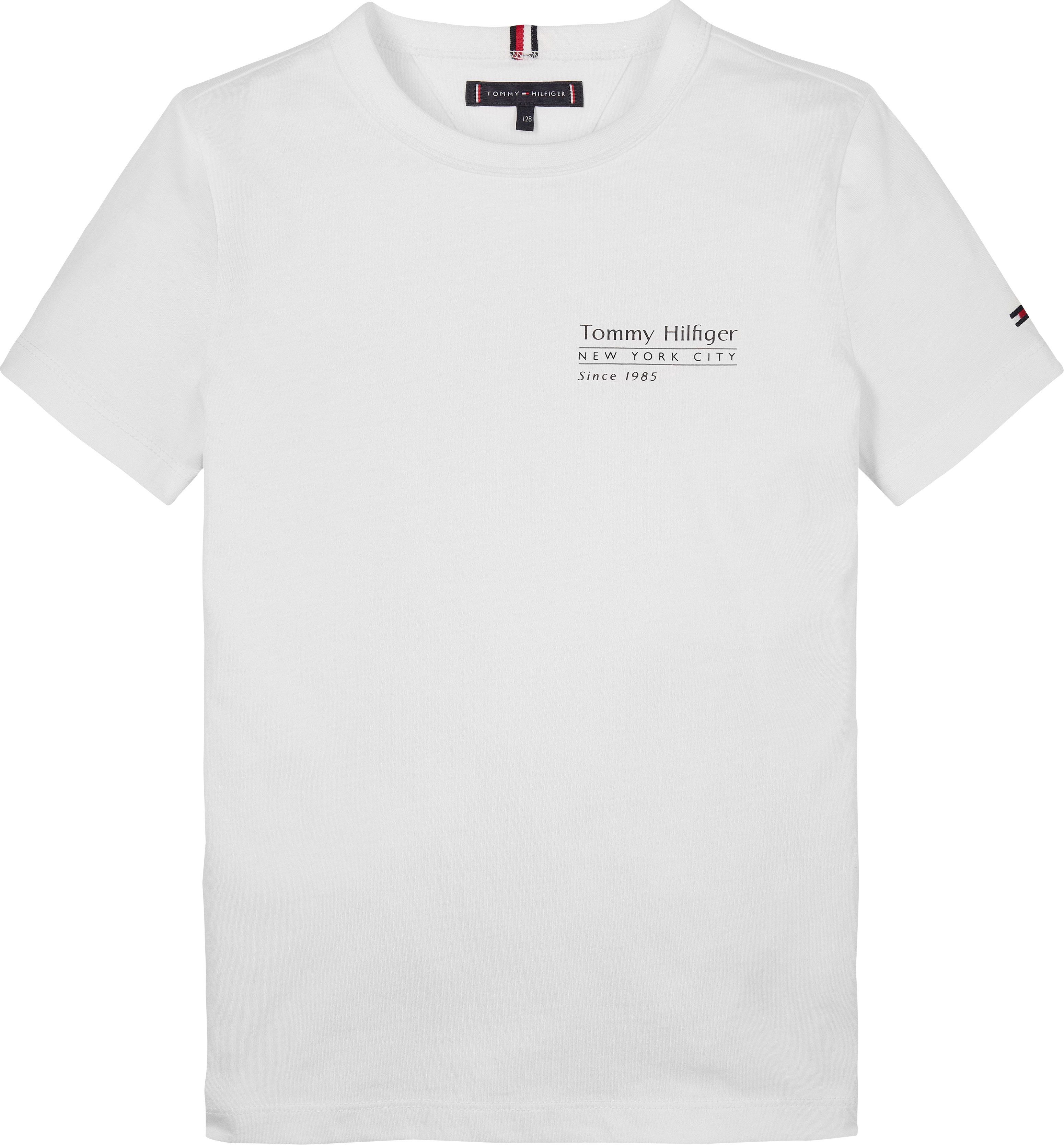 Tommy Hilfiger T-shirt FLAG FUN TEE SS met grafisch logo
