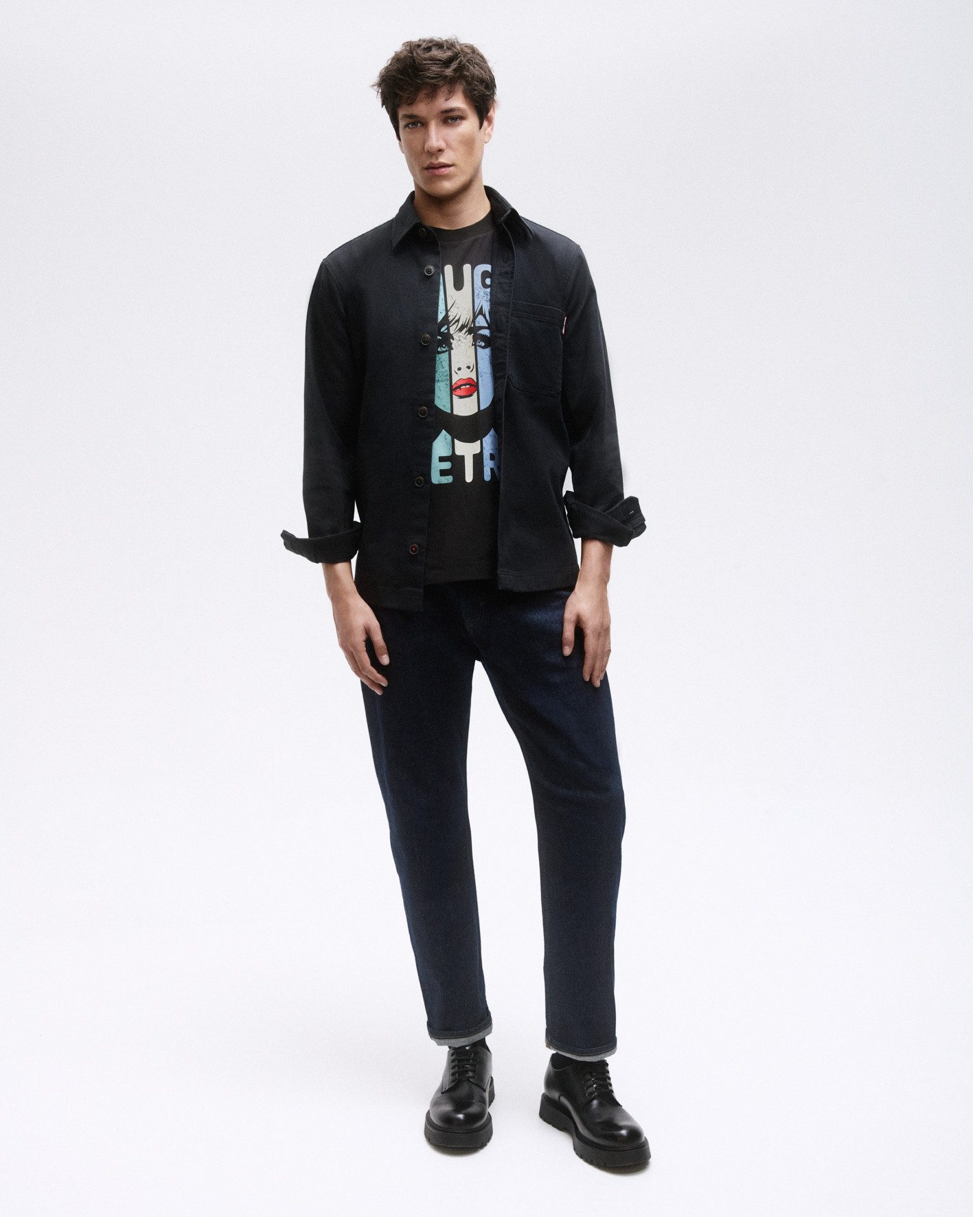 Joop Jeans Overhemd met lange mouwen Harvi