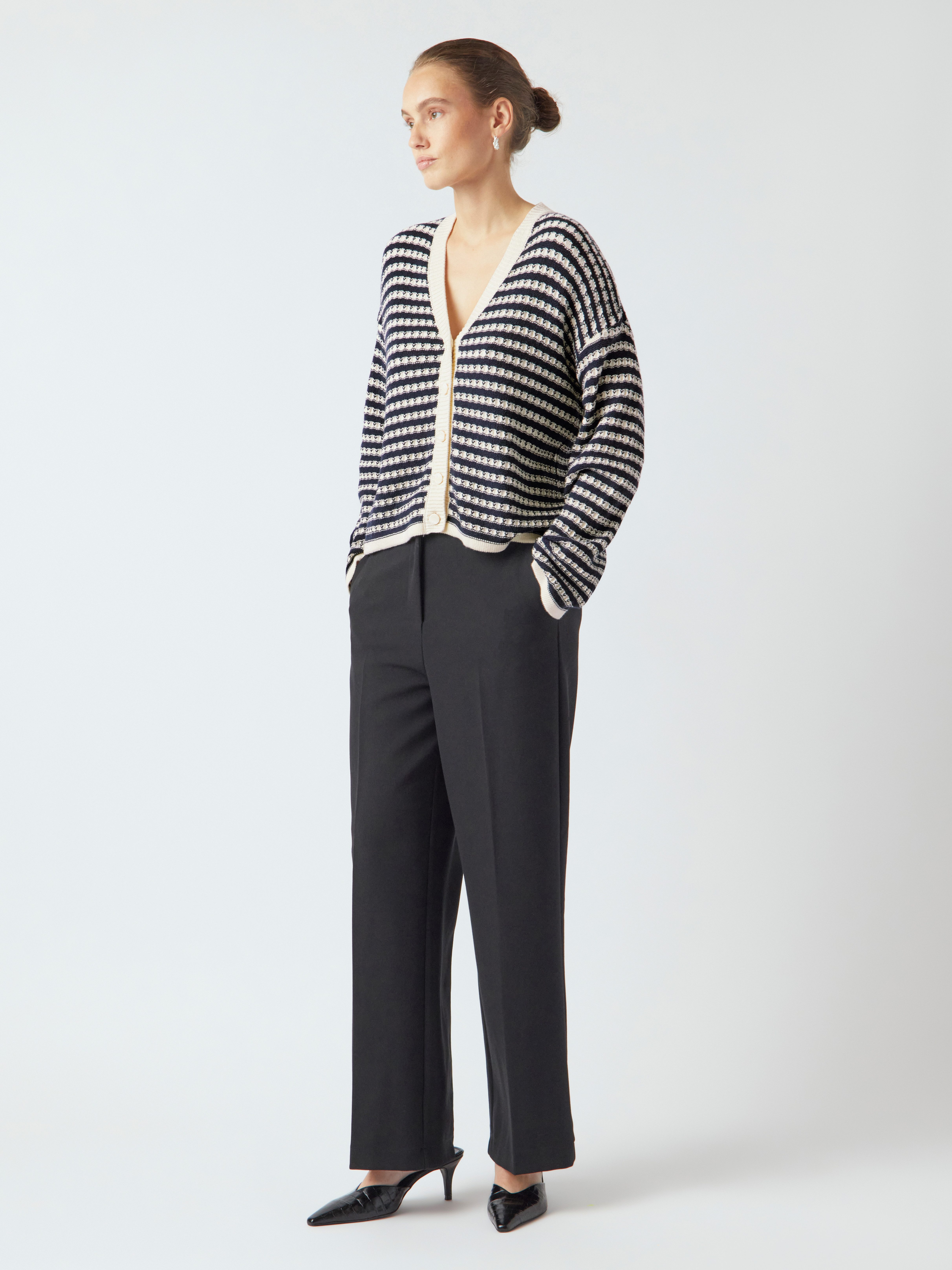 Y.A.S Vest YASCIBYL LS KNIT CARDIGAN NOOS