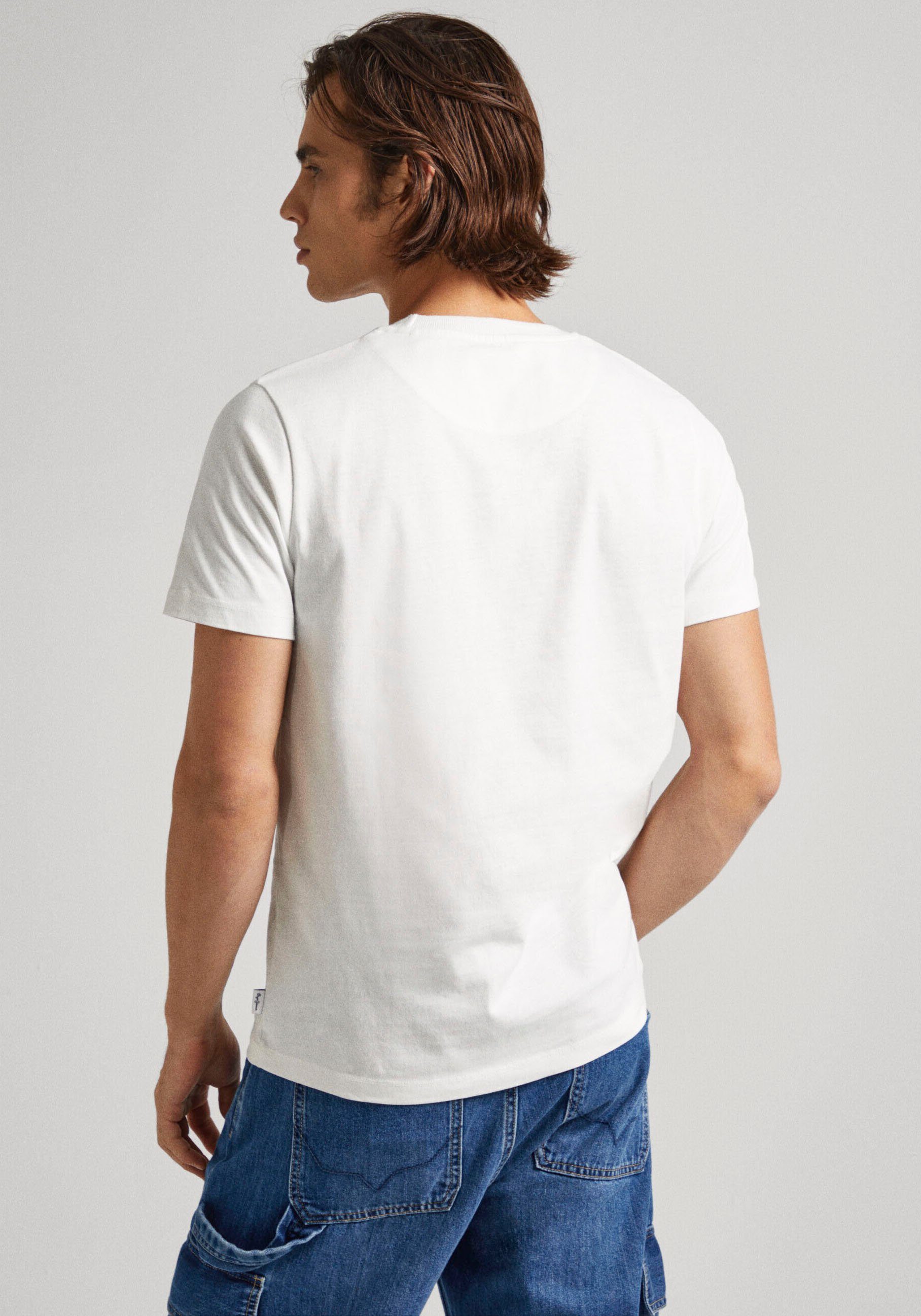 pepe jeans t-shirt wit