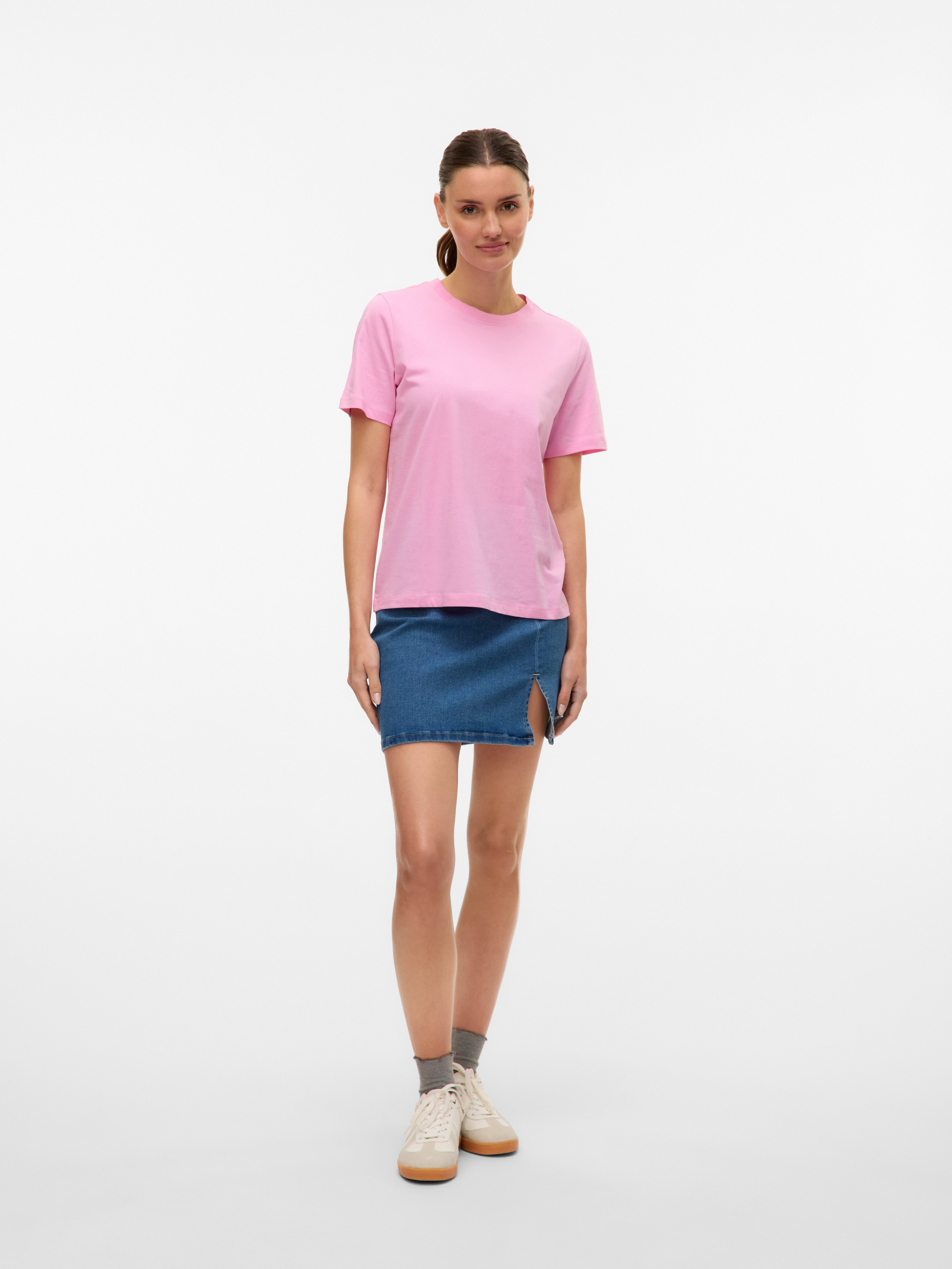 Vero Moda Shirt met korte mouwen VMPAULINA SS T-SHIRT GA JRS NOOS