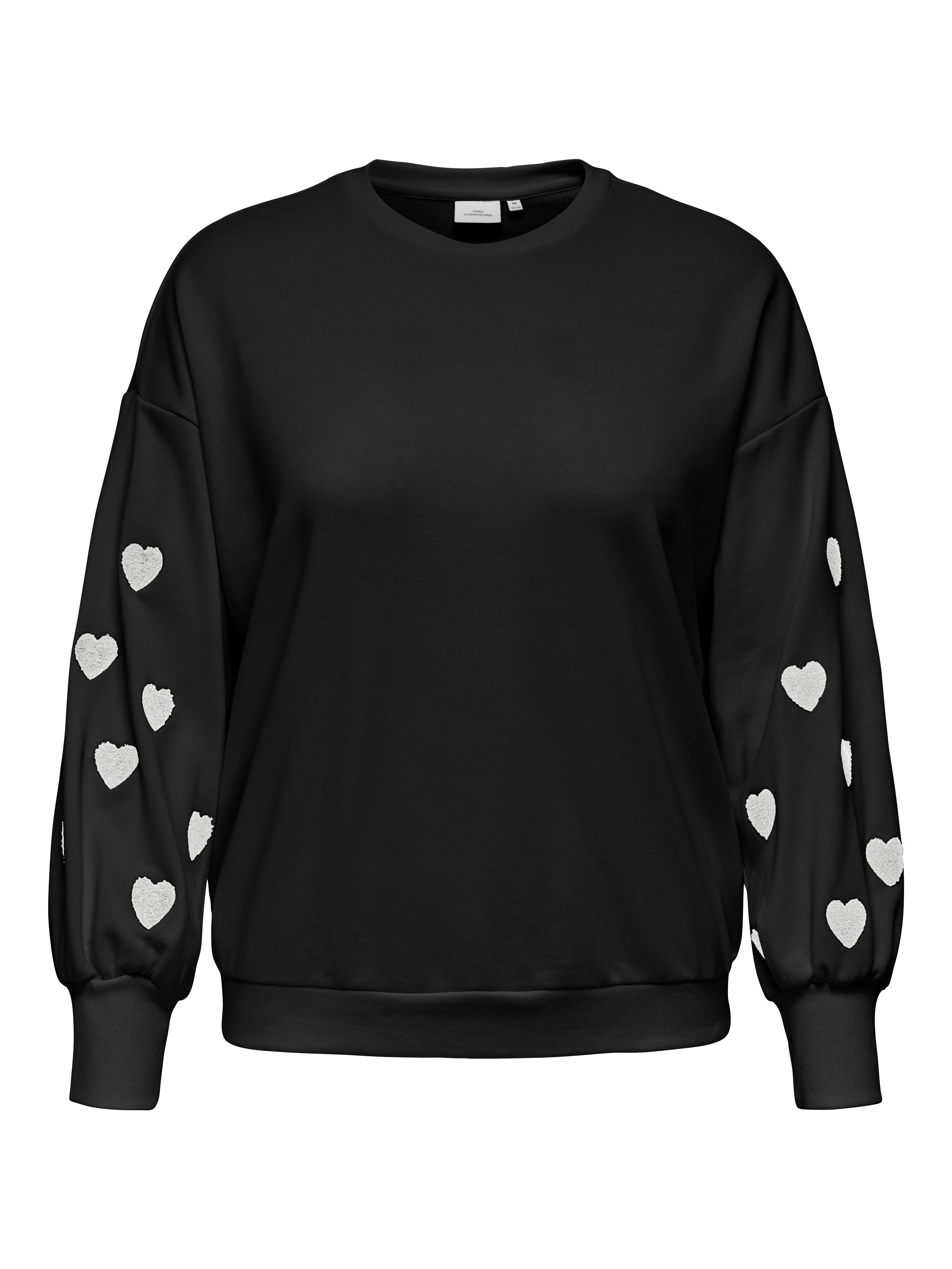ONLY CARMAKOMA Sweatshirt CARMACY L/S O-NECK CC SWT JRS