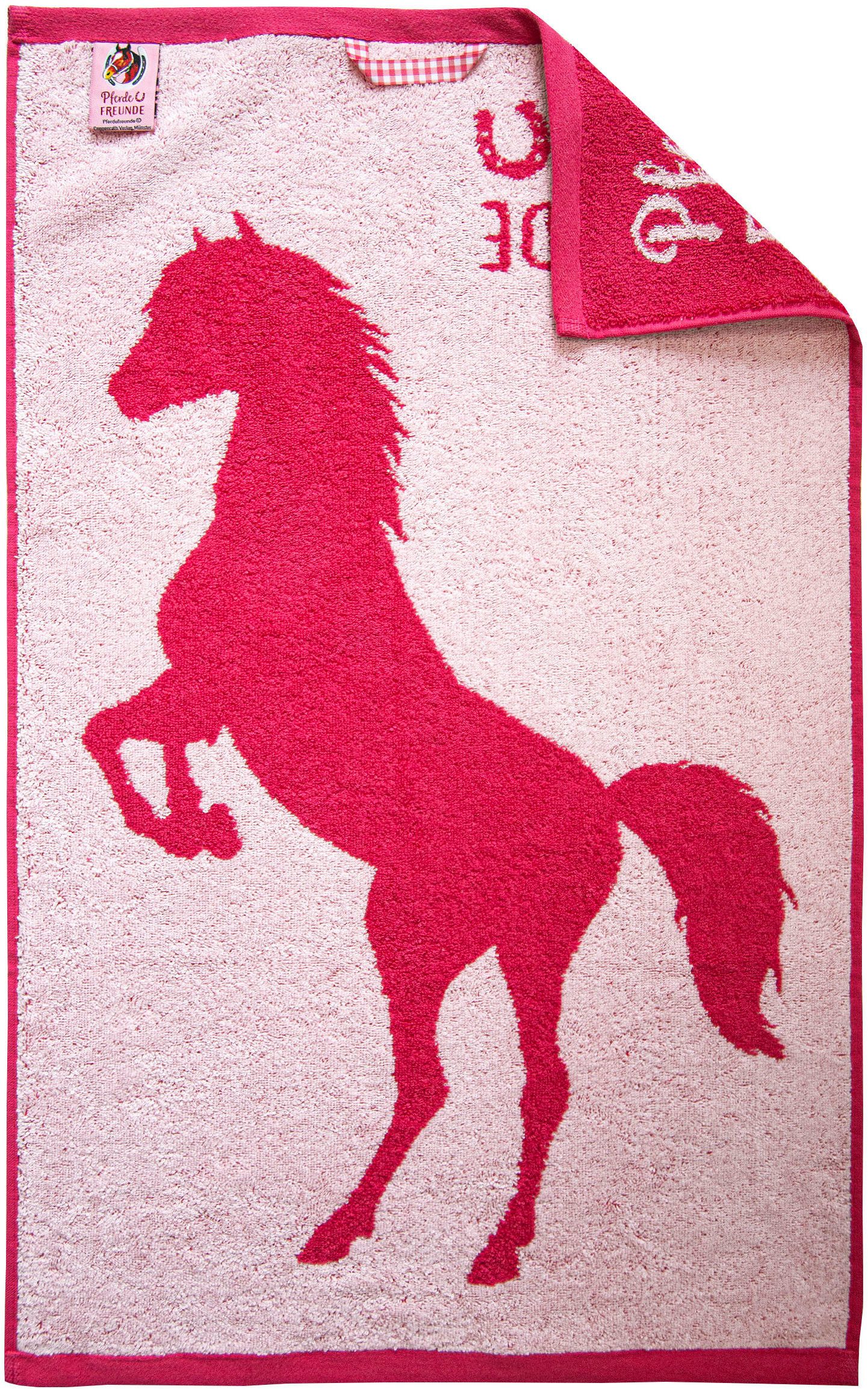 Dyckhoff Handdoekenset Paardenvrienden Complete sets: Handdoeken, douchehanddoeken en bijpassende washandschoenen (set, 5-delig)