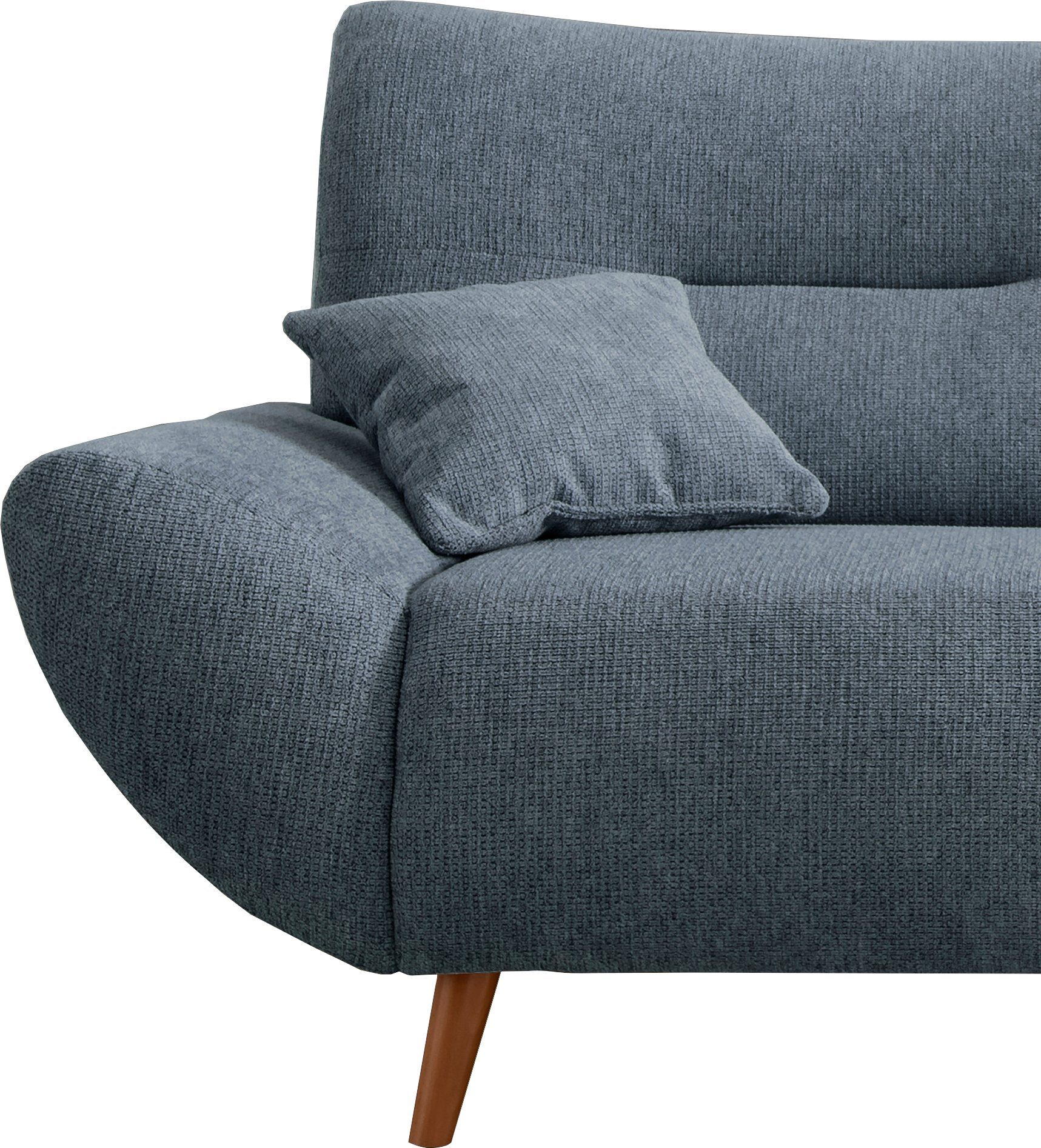 INOSIGN Zithoek Drago elegant en tijdloos, comfortabel, moderne vormtaal leverbaar als fauteuil/hoekbank, diverse stoffen, incl. 2 sierkussens (set, 3-delig)
