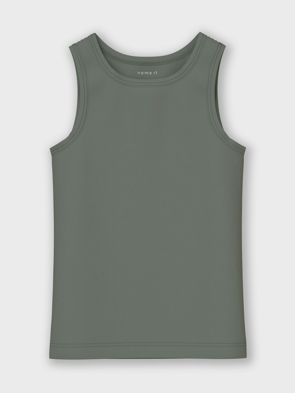 Name It Hemd NMMTANK TOP 2P AGAVE GREEN DINO NOOS (set 2 stuks)
