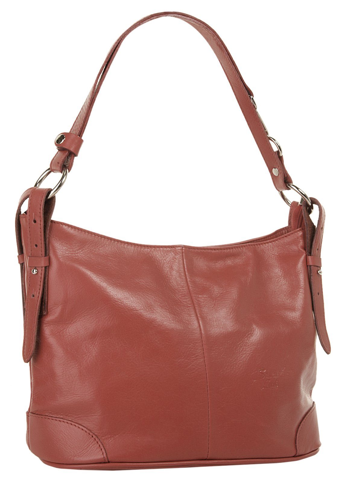 Samantha Look Schoudertas echt leer, made in italy