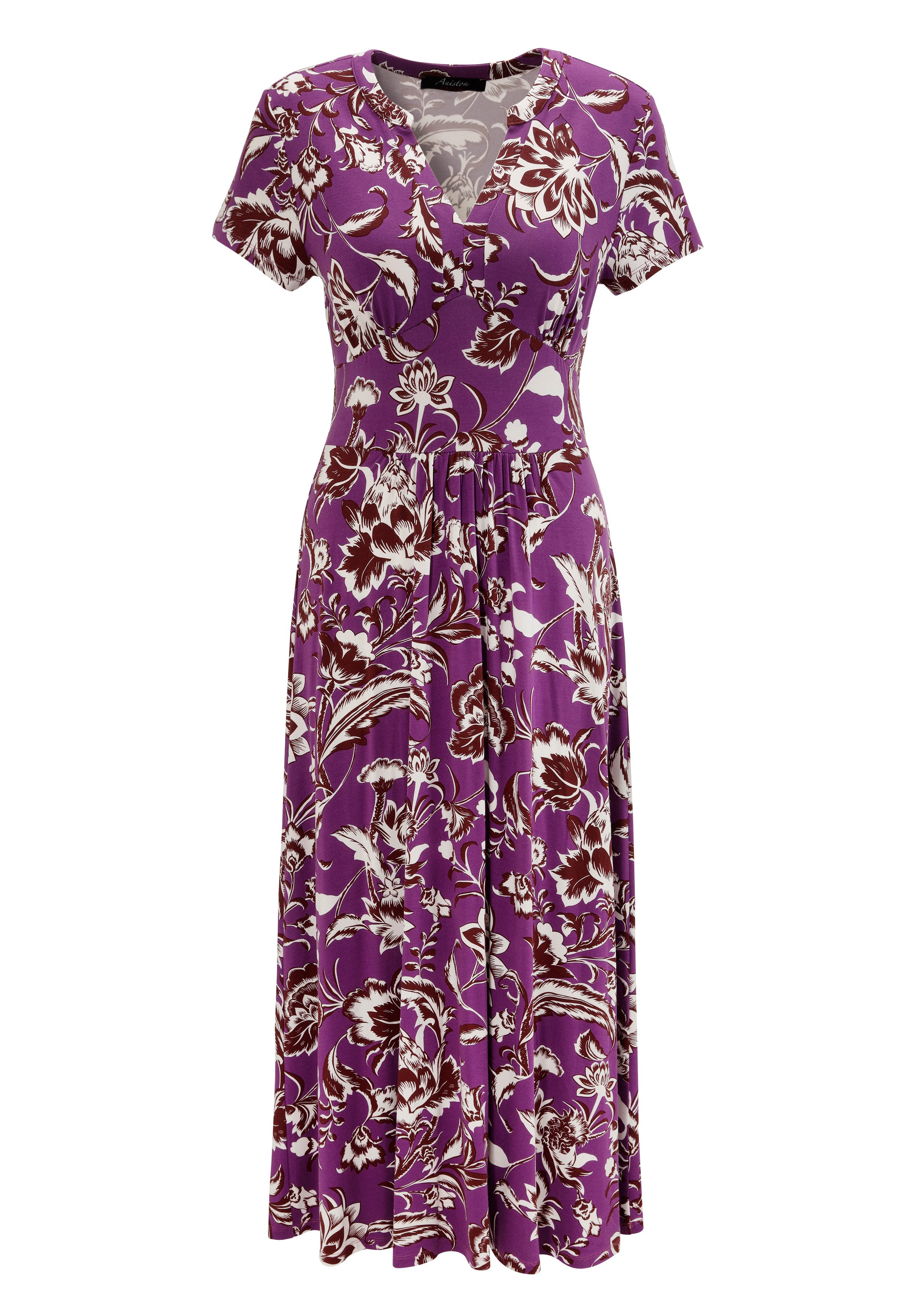 Aniston CASUAL Zomerjurk met maxi-bloemenprint - nieuwe collectie