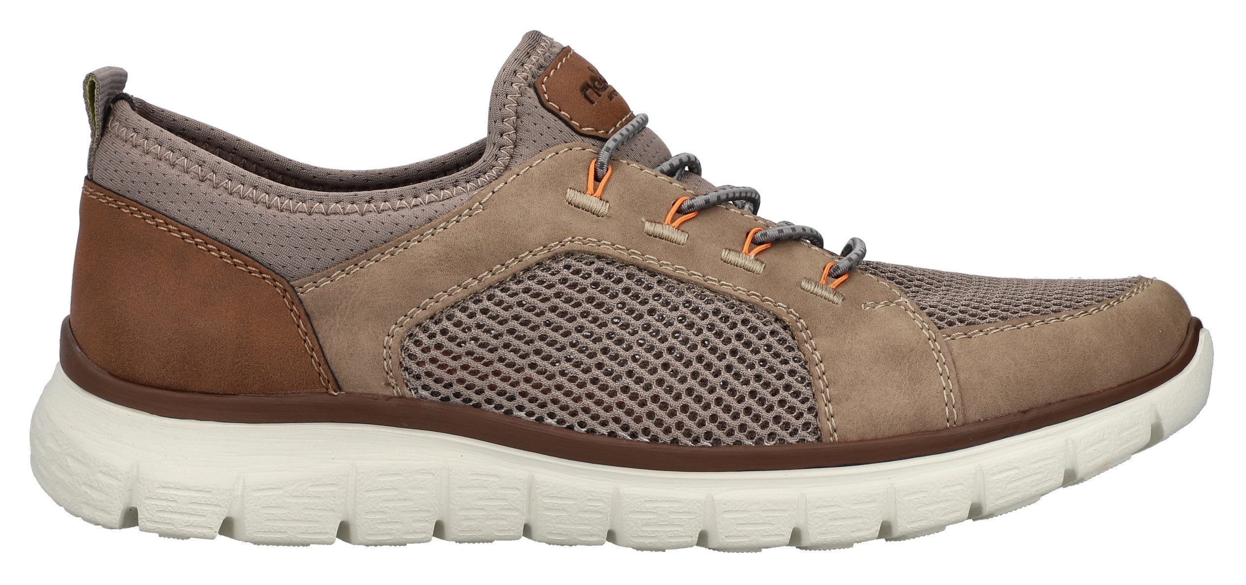 Rieker Slip-on sneakers , instapschoen, slipper, vrijetijdsschoen, elastische band en lichte zool