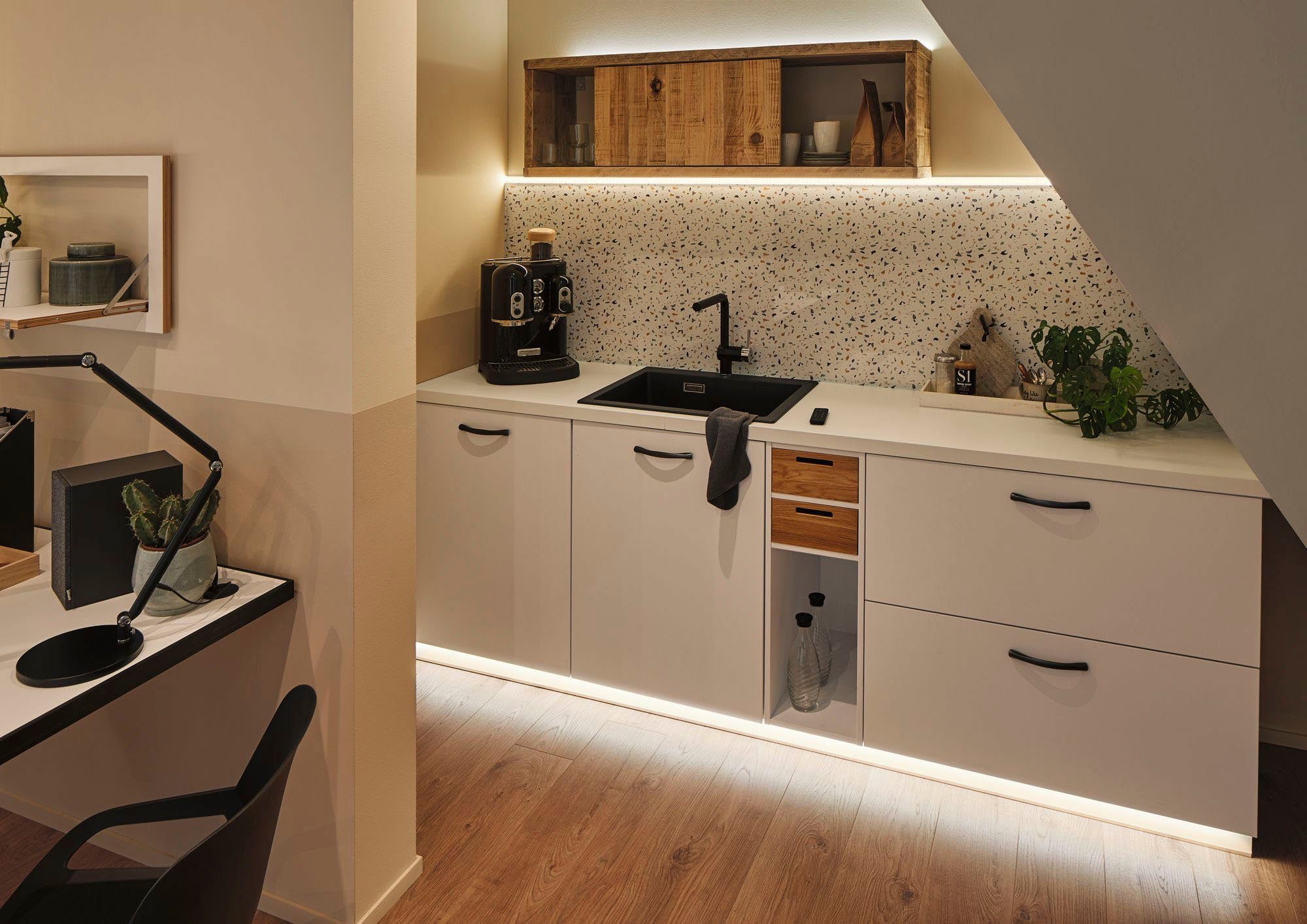 Paulmann Led-strepen Delta profiel met diffuser 1m alu geanodiseerd, satijn, alu/kunststof (1 stuk)