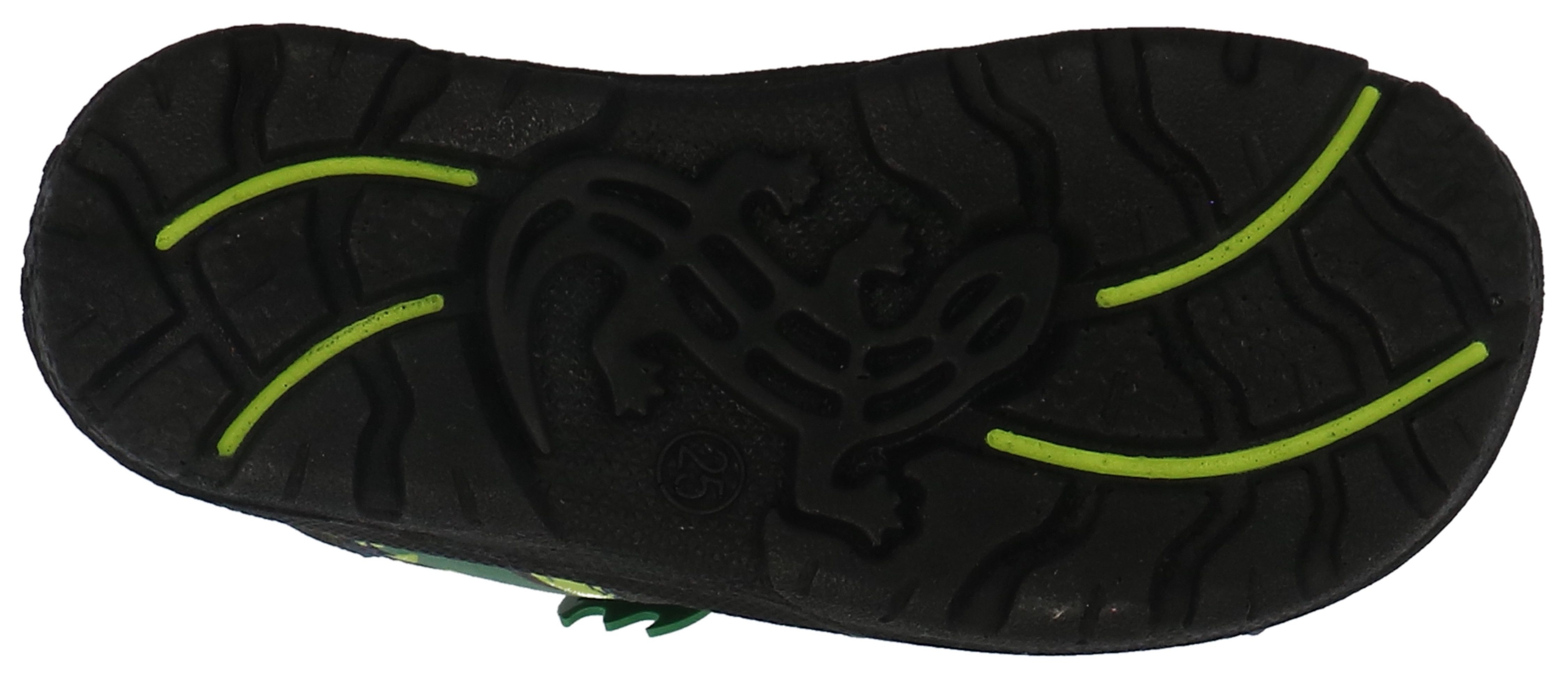 Lurchi Sandalen Krypto, knipper schoen , trekking sandaal met krokodil-motief, maatsjabloon om te downloaden