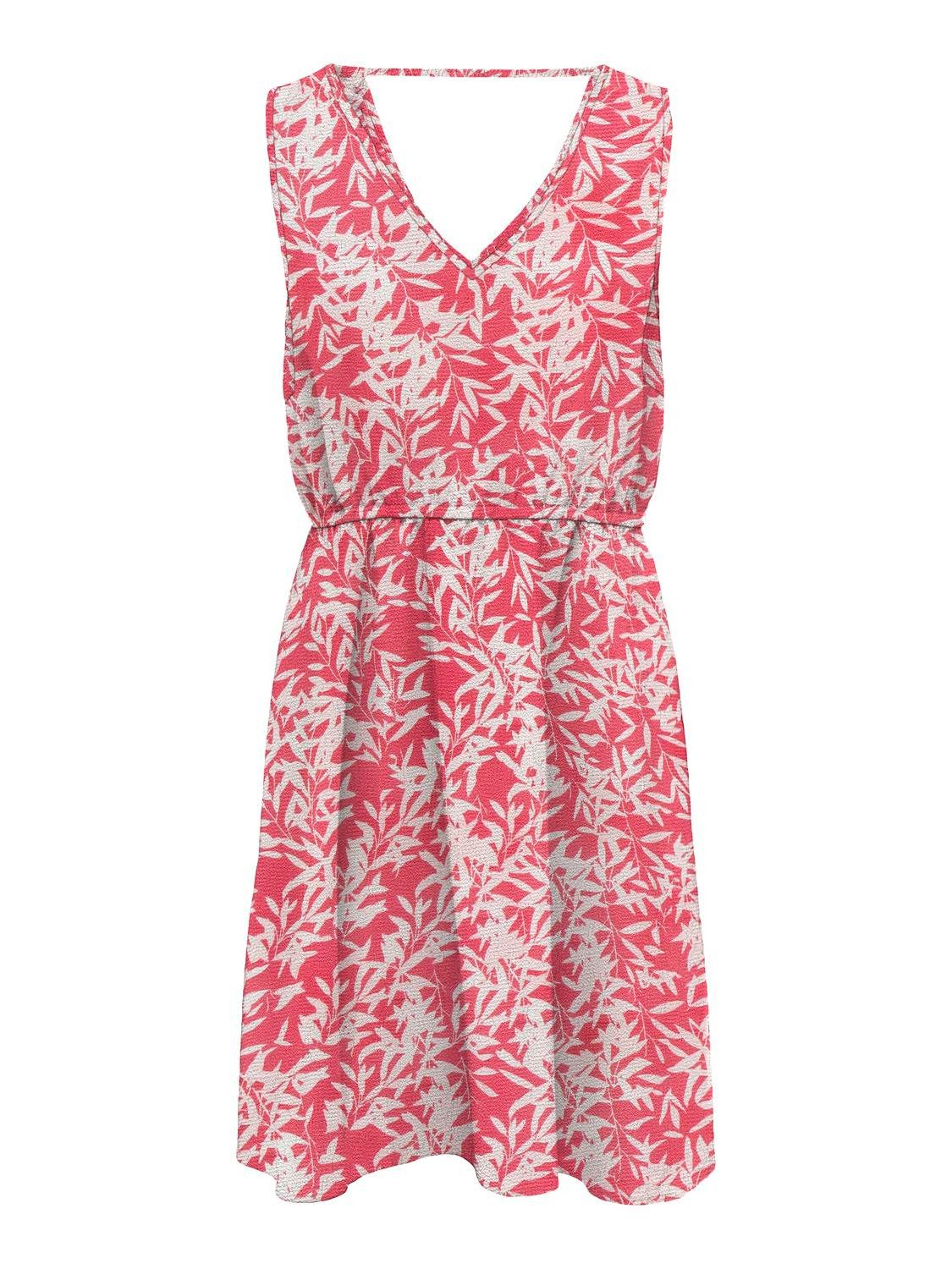 Only Mini-jurk ONLNOVA LIFE VIS SARA STRING DRESS AOP