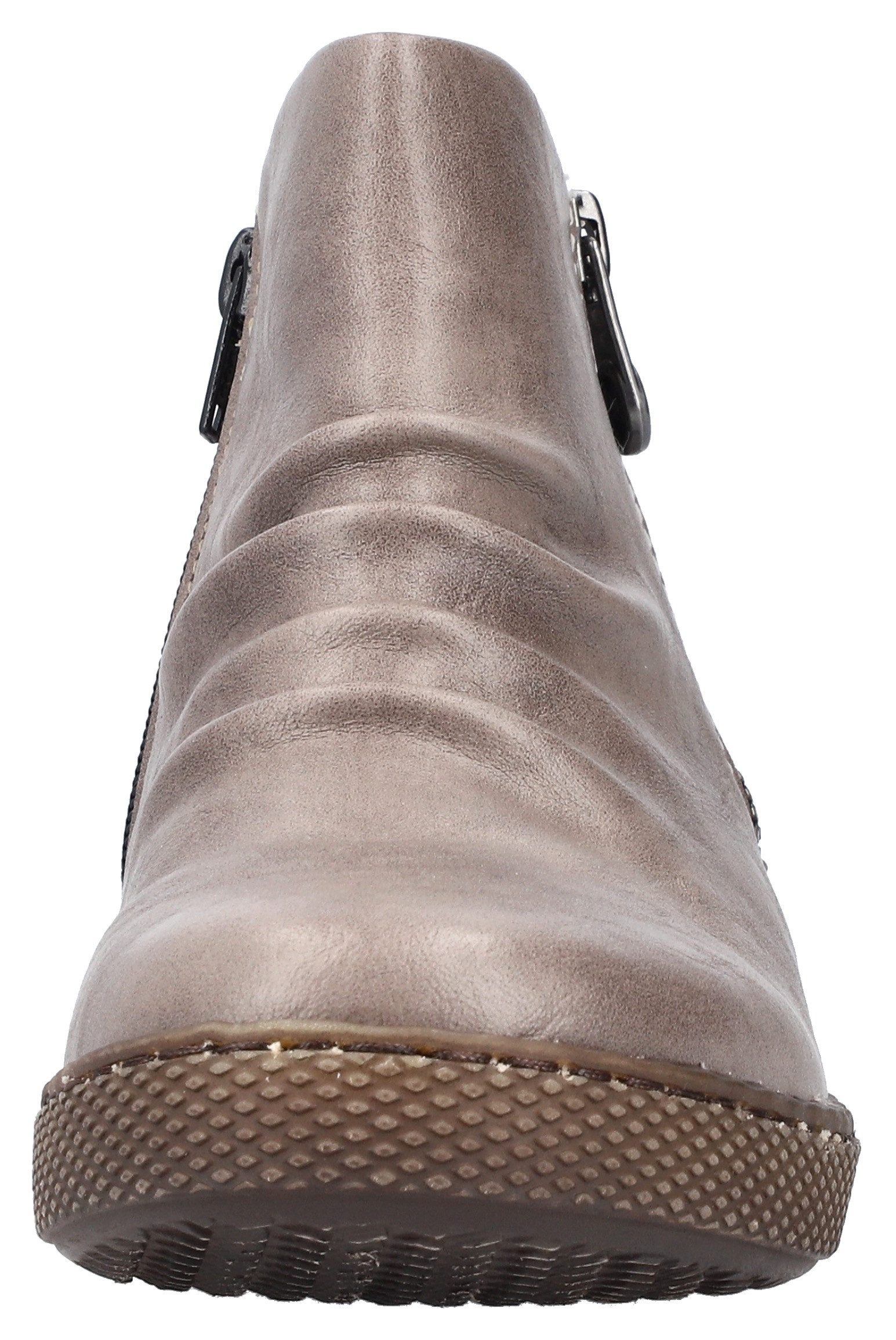 Rieker Boots zonder sluiting enkellaars, ritssluiting laarzen met uitneembare inlegzool