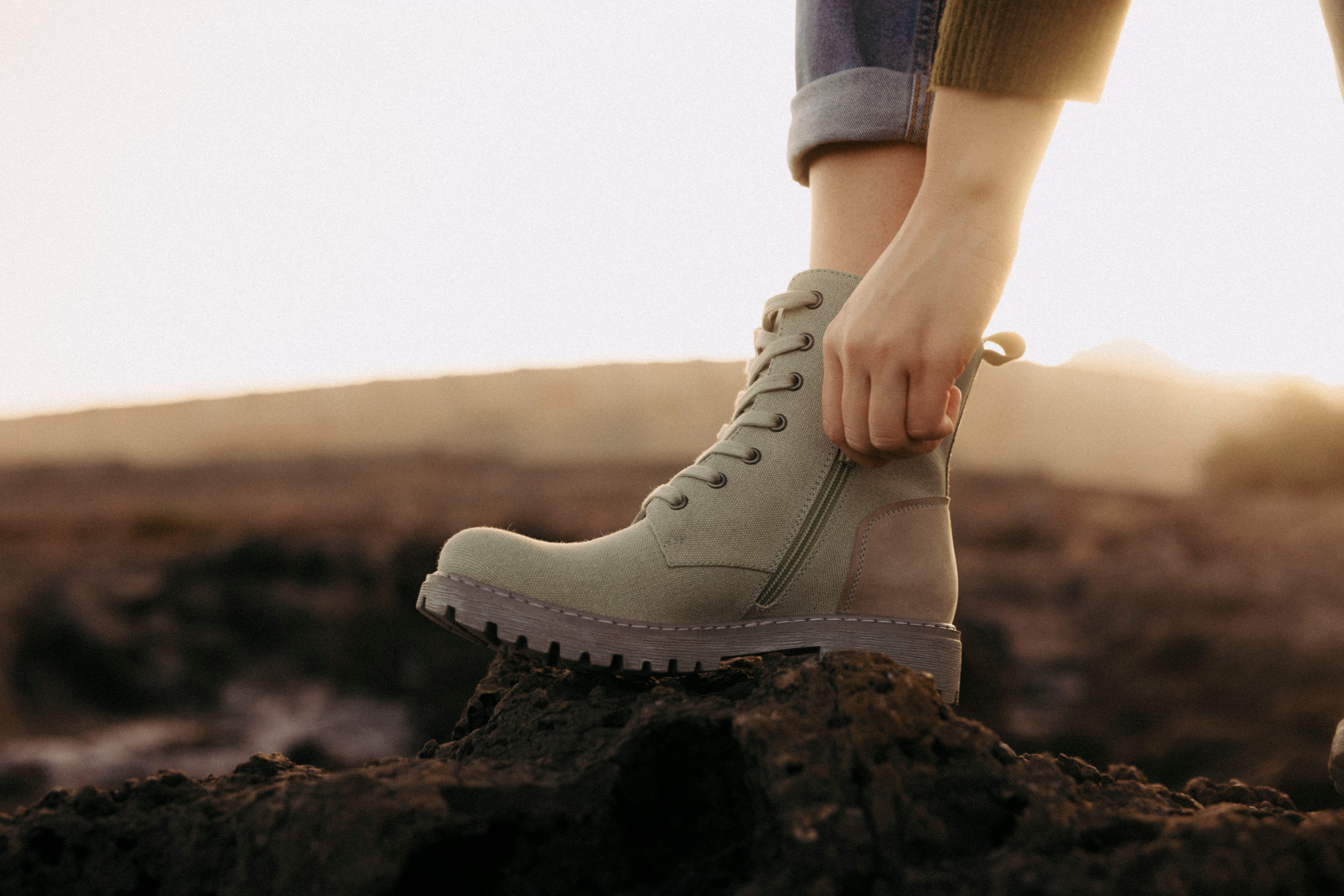 Josef Seibel Hoge veterschoenen Marta 26 blokhak, veterschoen, laarsjes met verwisselbare binnenzool