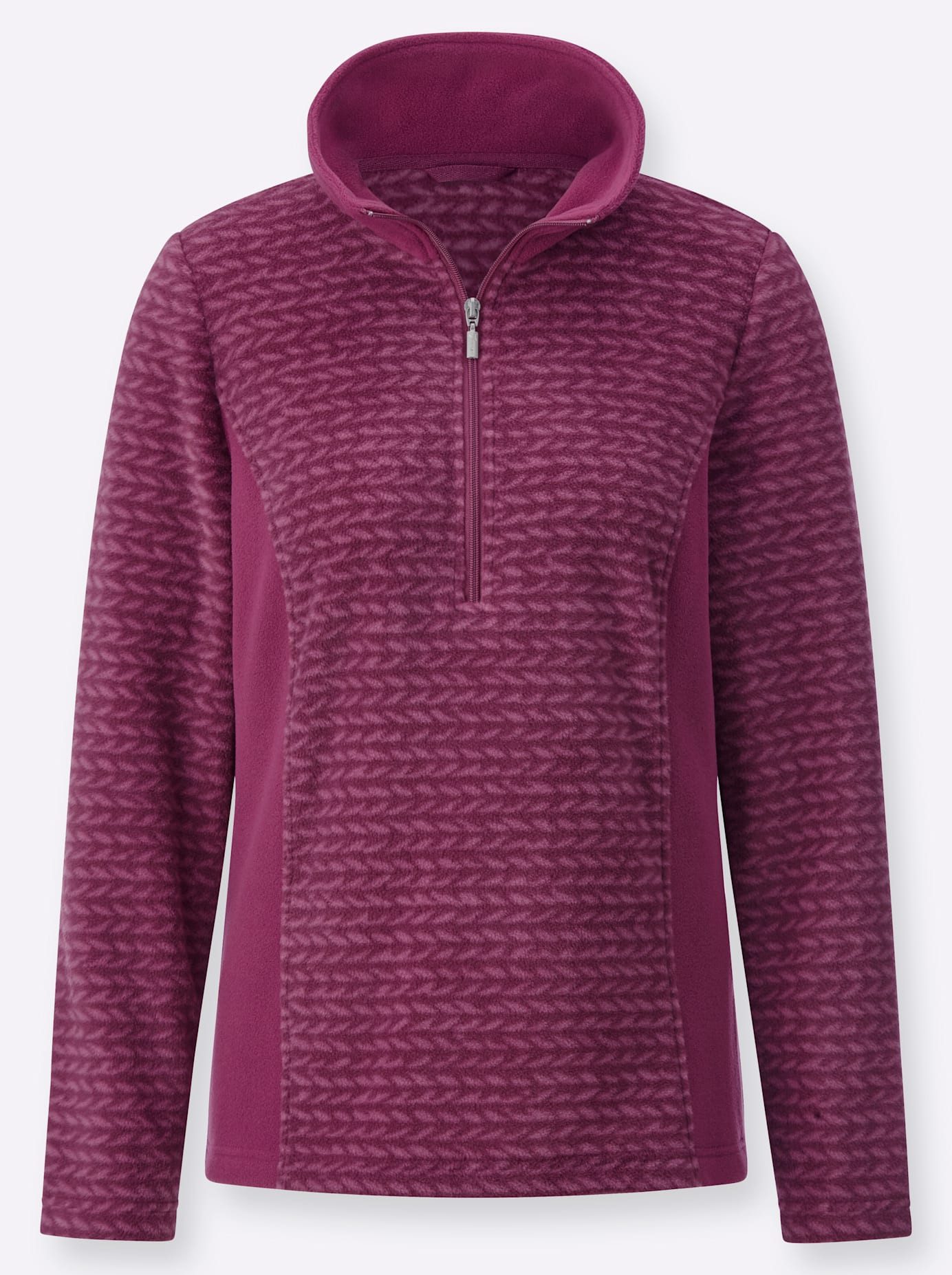 Casual Looks Fleece-shirt Fleeceshirt (1-delig)