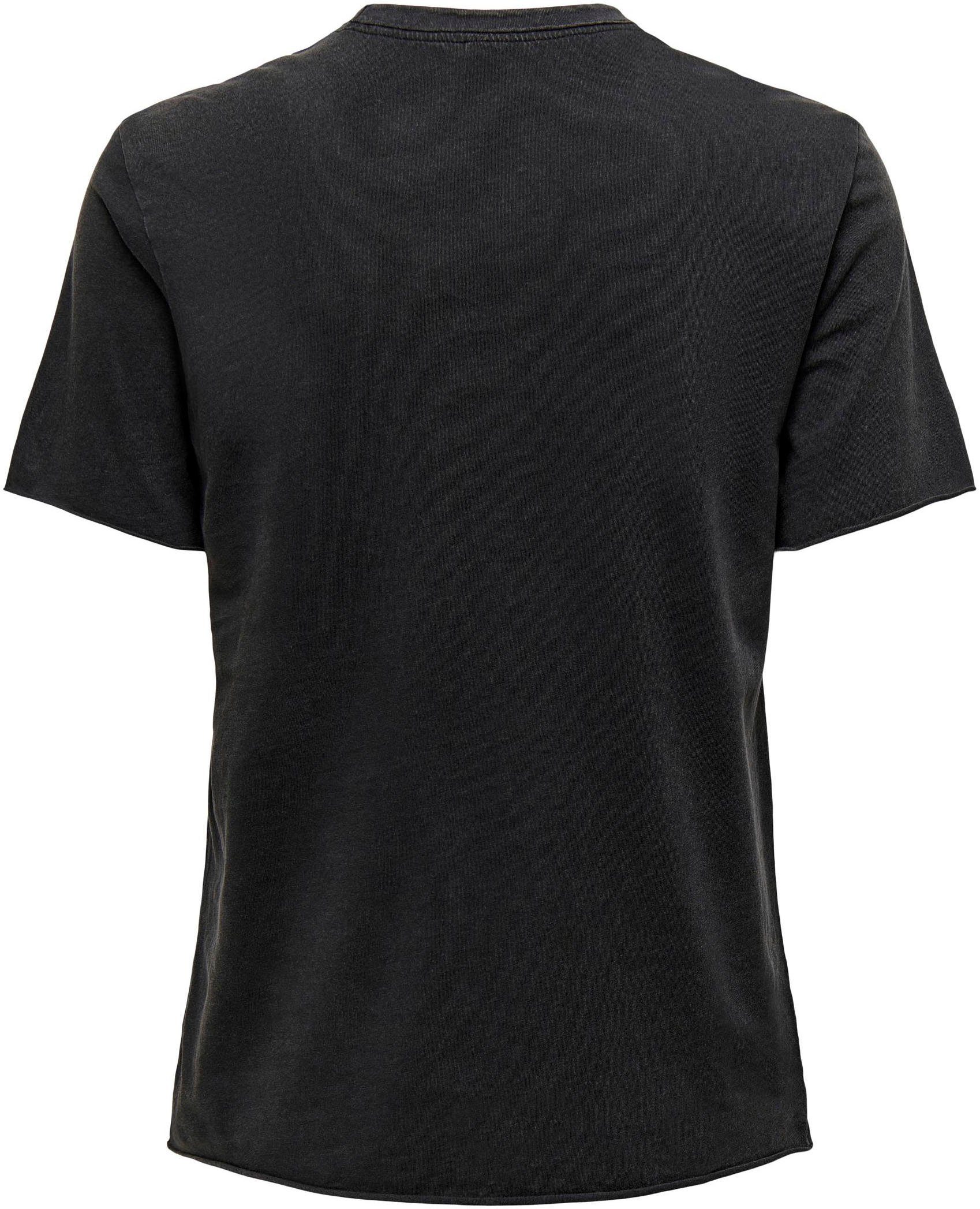 Only Shirt met ronde hals ONLLUCY REG S/S TOP JRS NOOS