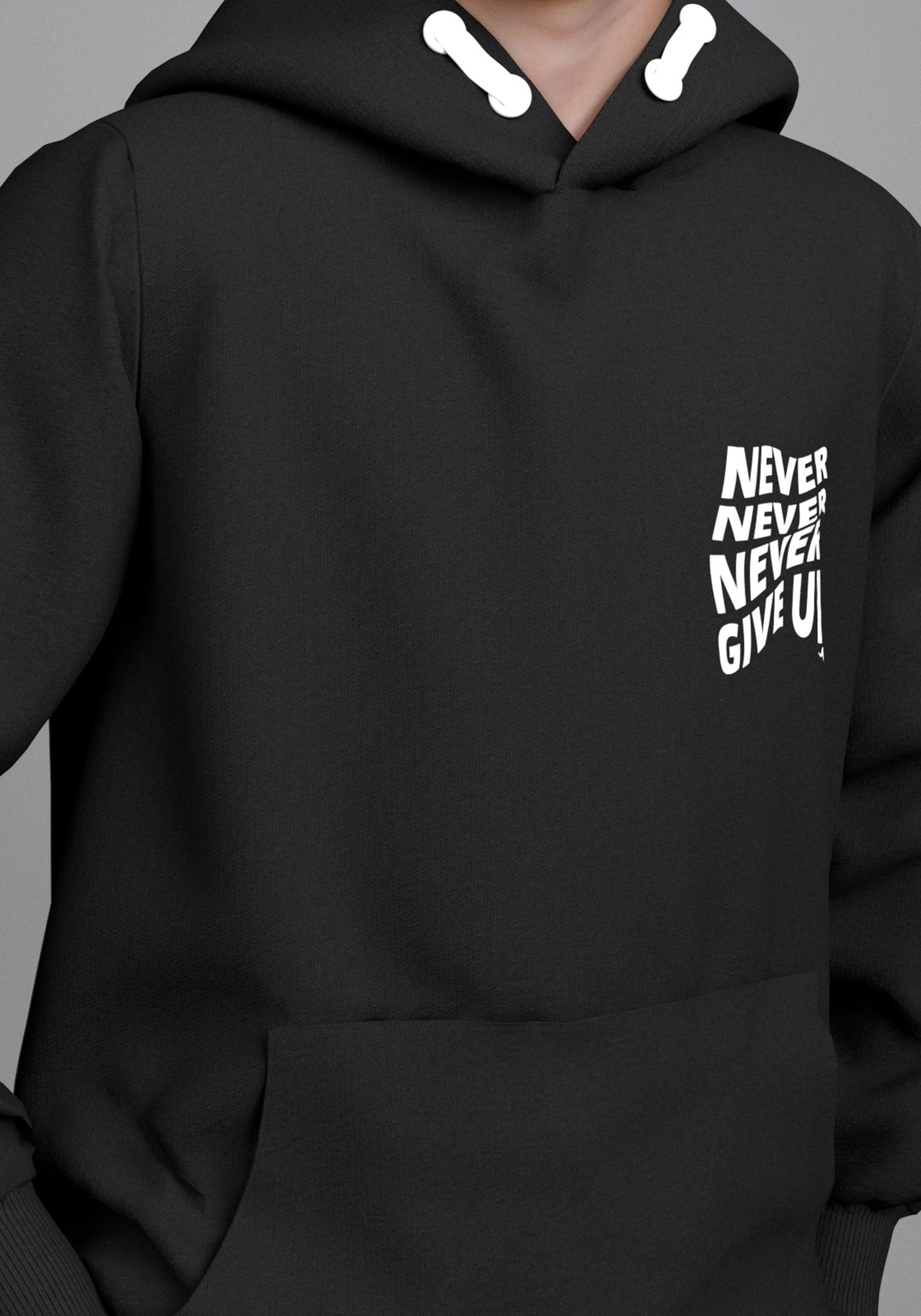 KangaROOS Hoodie Never give up