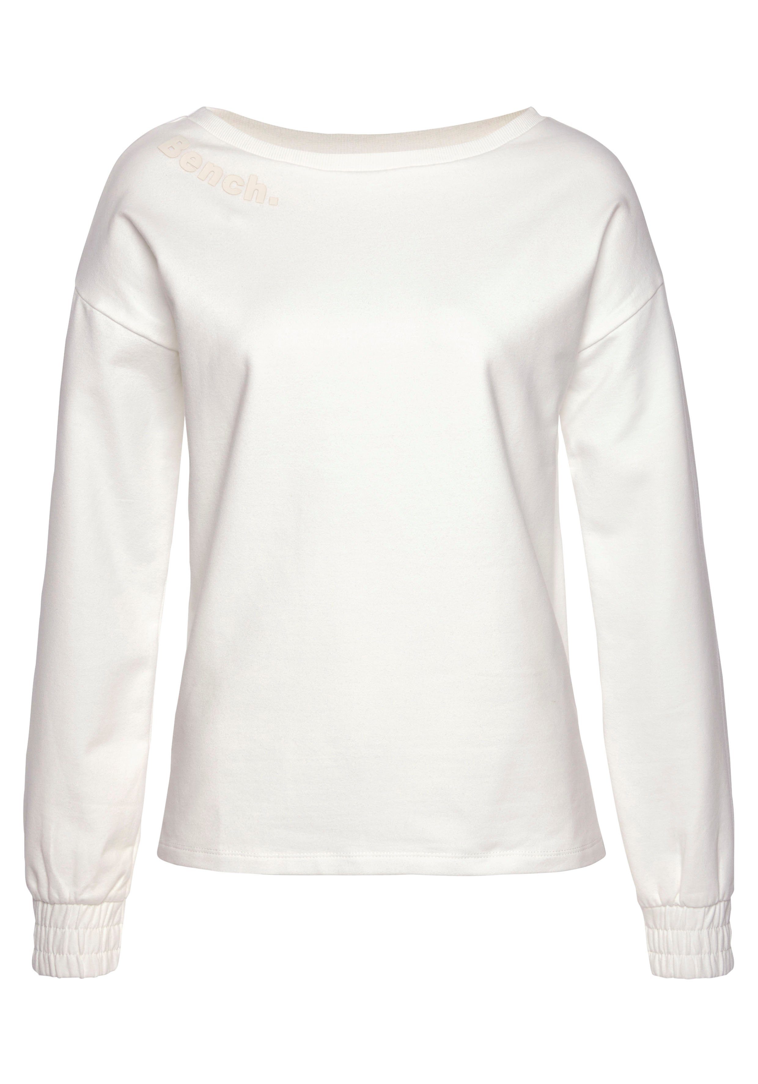 Bench. Loungewear Sweatshirt met gerimpelde mouwmanchetten, loungepak