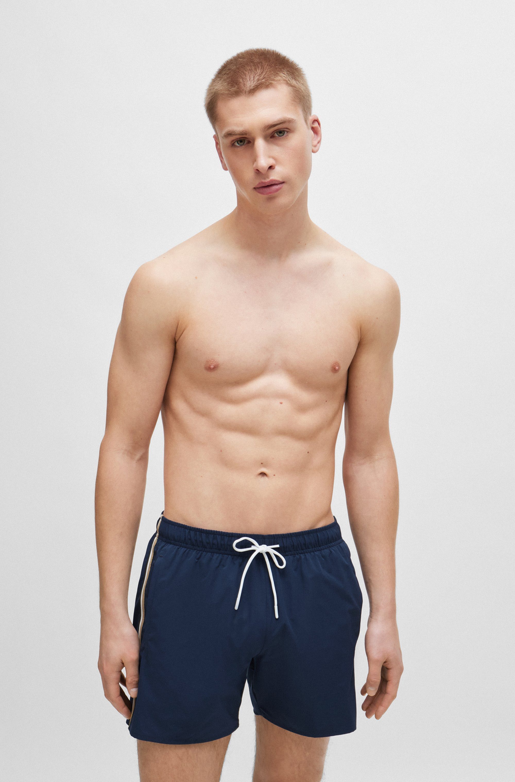 BOSS Zwemshort Iconic met achterzak