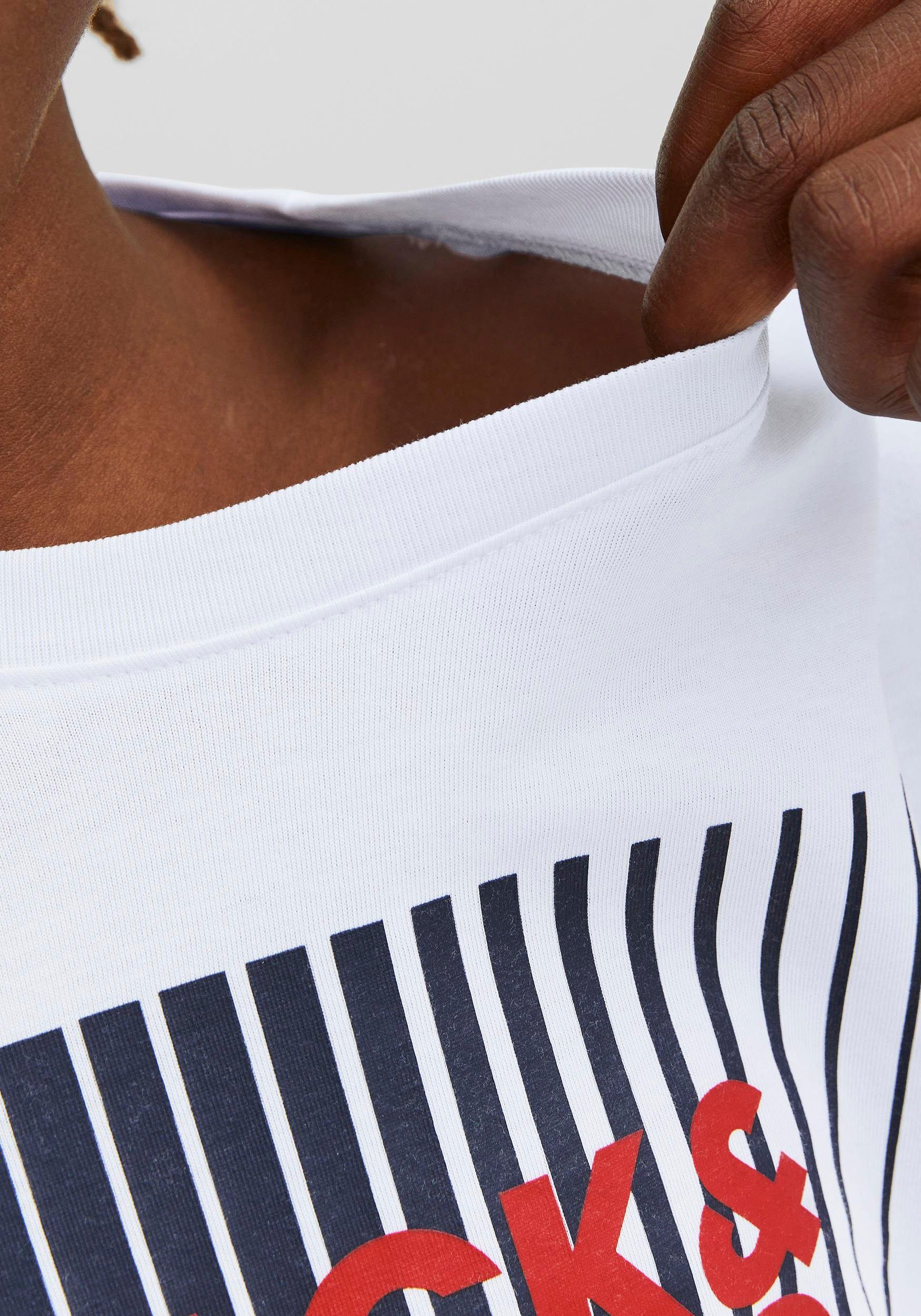 Jack & Jones Junior Shirt met lange mouwen JJECORP LOGO TEE PLAY LS O-NECK NOOS JNR