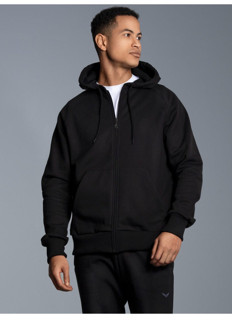 Trigema Sweatvest met capuchon (1-delig)