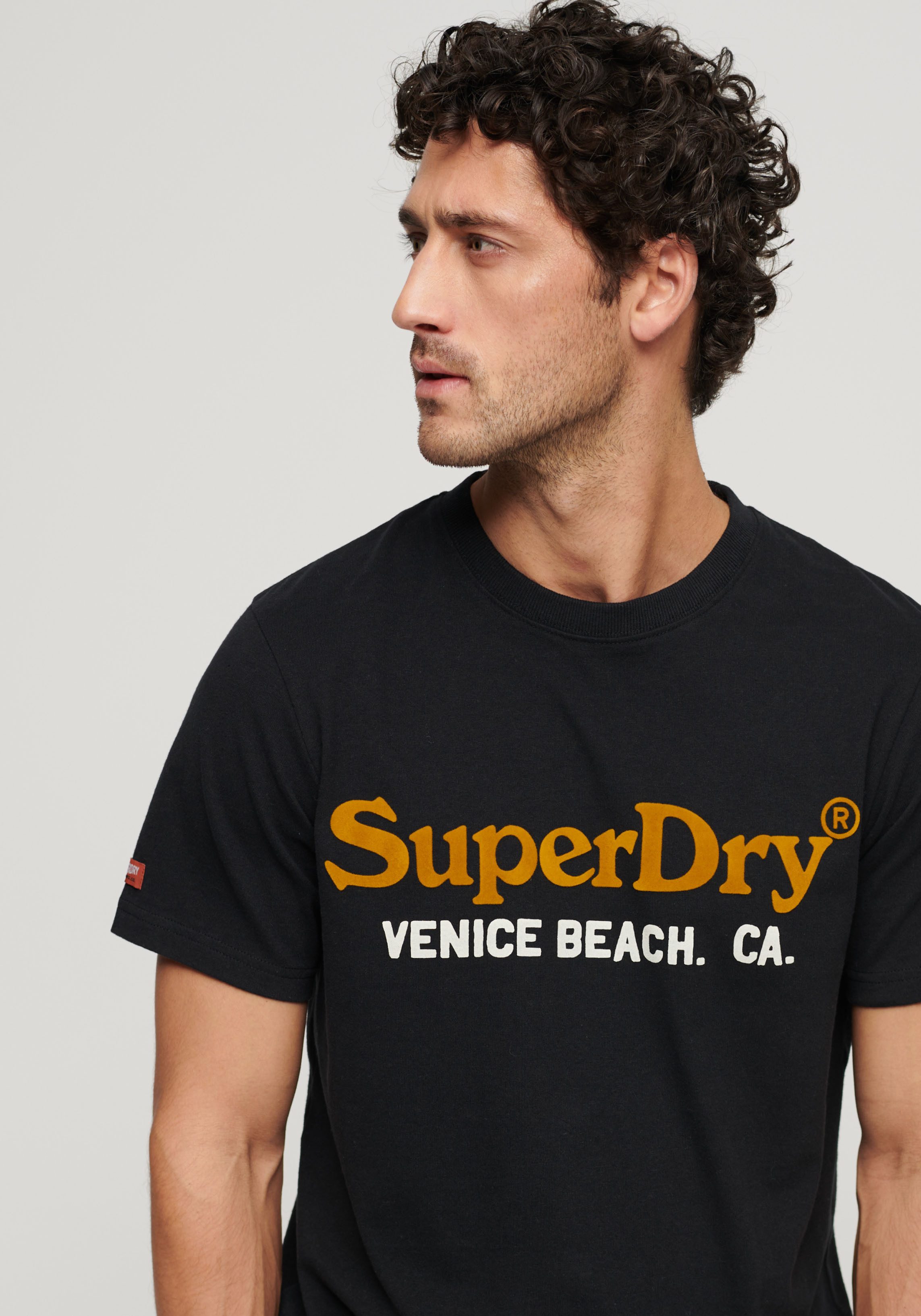 Superdry Shirt met korte mouwen SD-VENUE DUO LOGO T SHIRT
