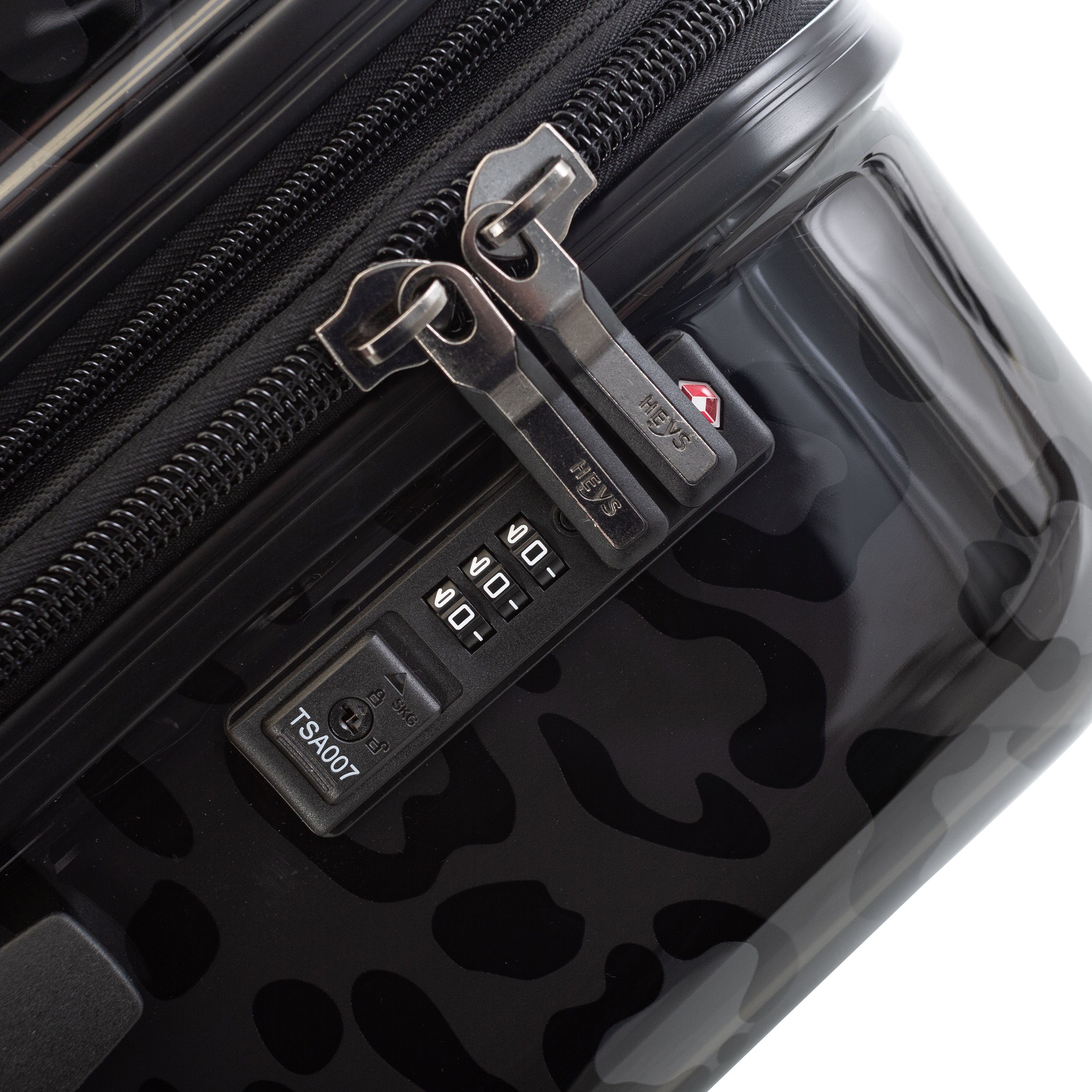 Heys Hardshell-trolley Leopard, 53 cm Heys x Joachim Llambi handbagagekoffer reisbagage