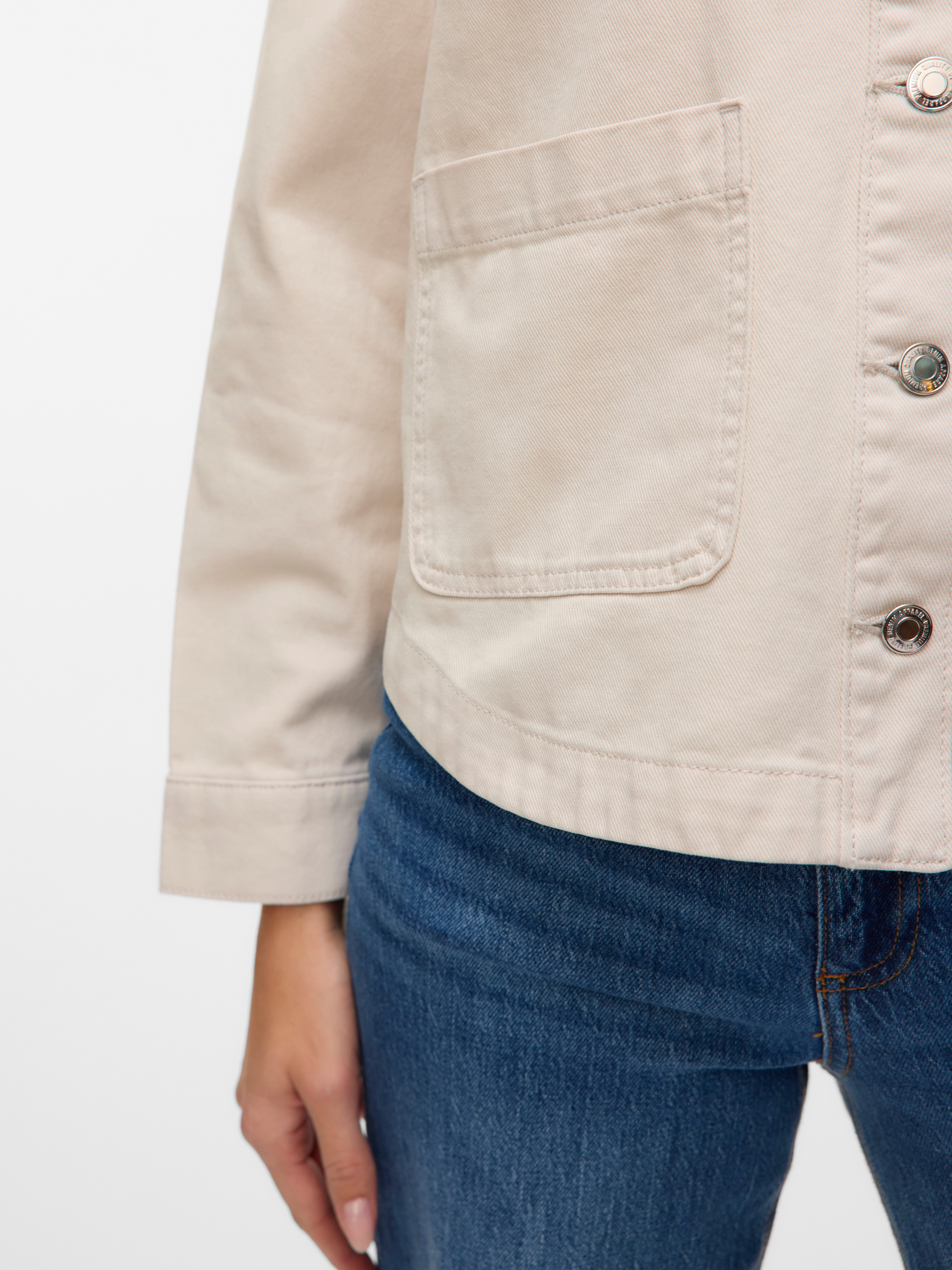Vero Moda Jeansjack VMJAMIE LS DENIM SHACKET MIX NOOS