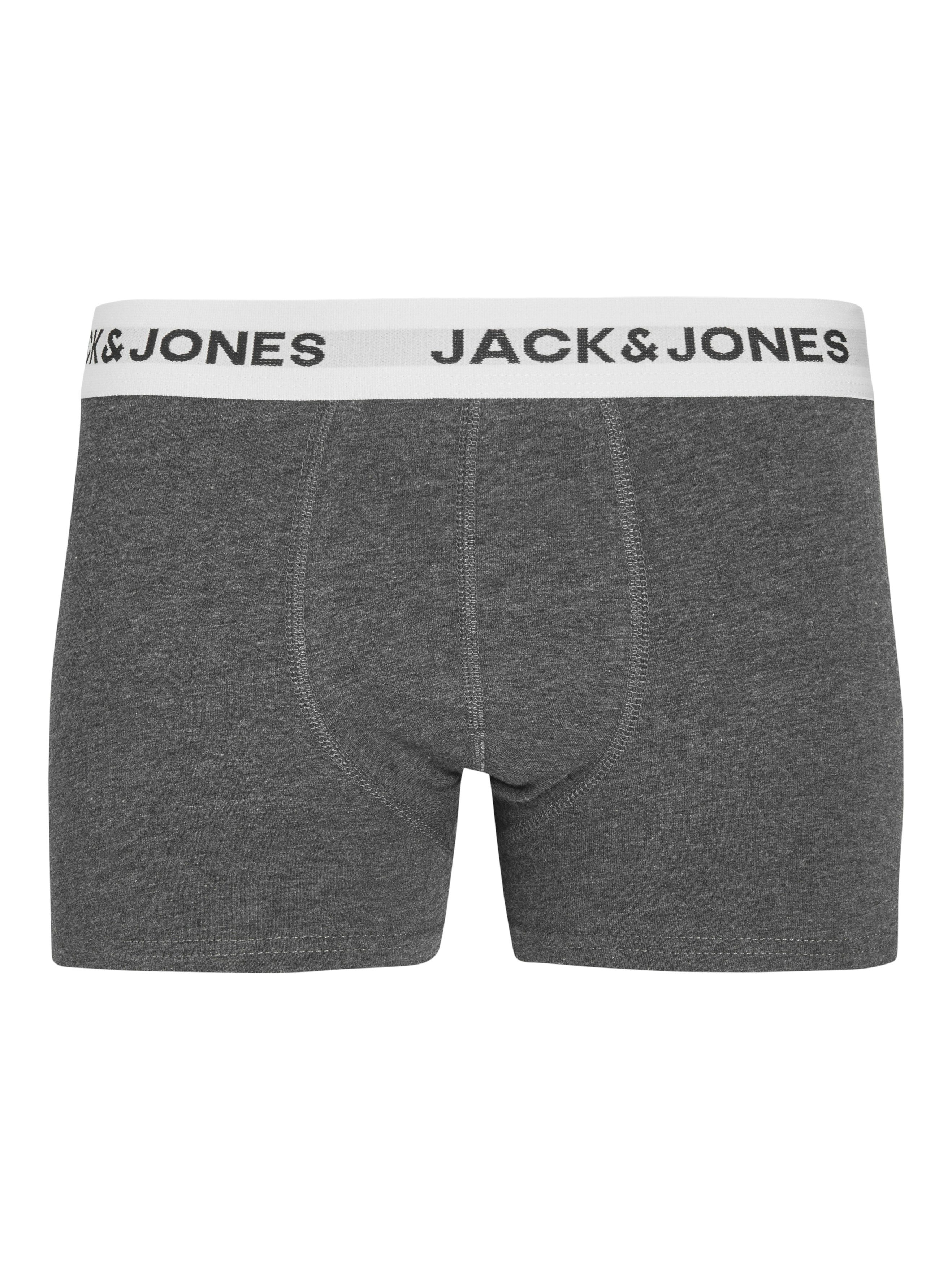 Jack & Jones Junior Trunk JACBASIC WHITE WB TRUNKS 5 PACK NOOS JNR
