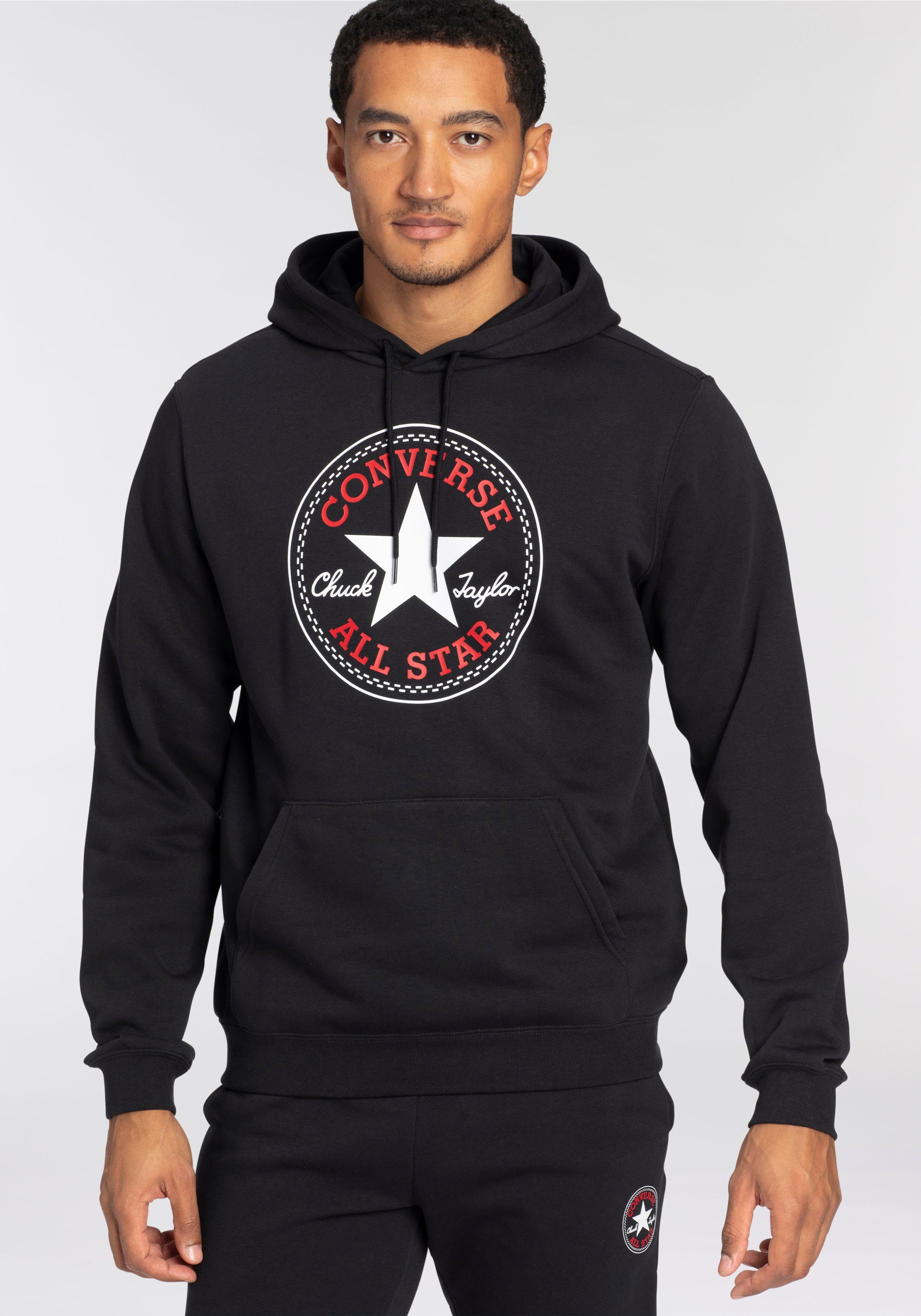 Converse Hoodie STANDARD FIT CENTER FRONT LARGE CHUCK