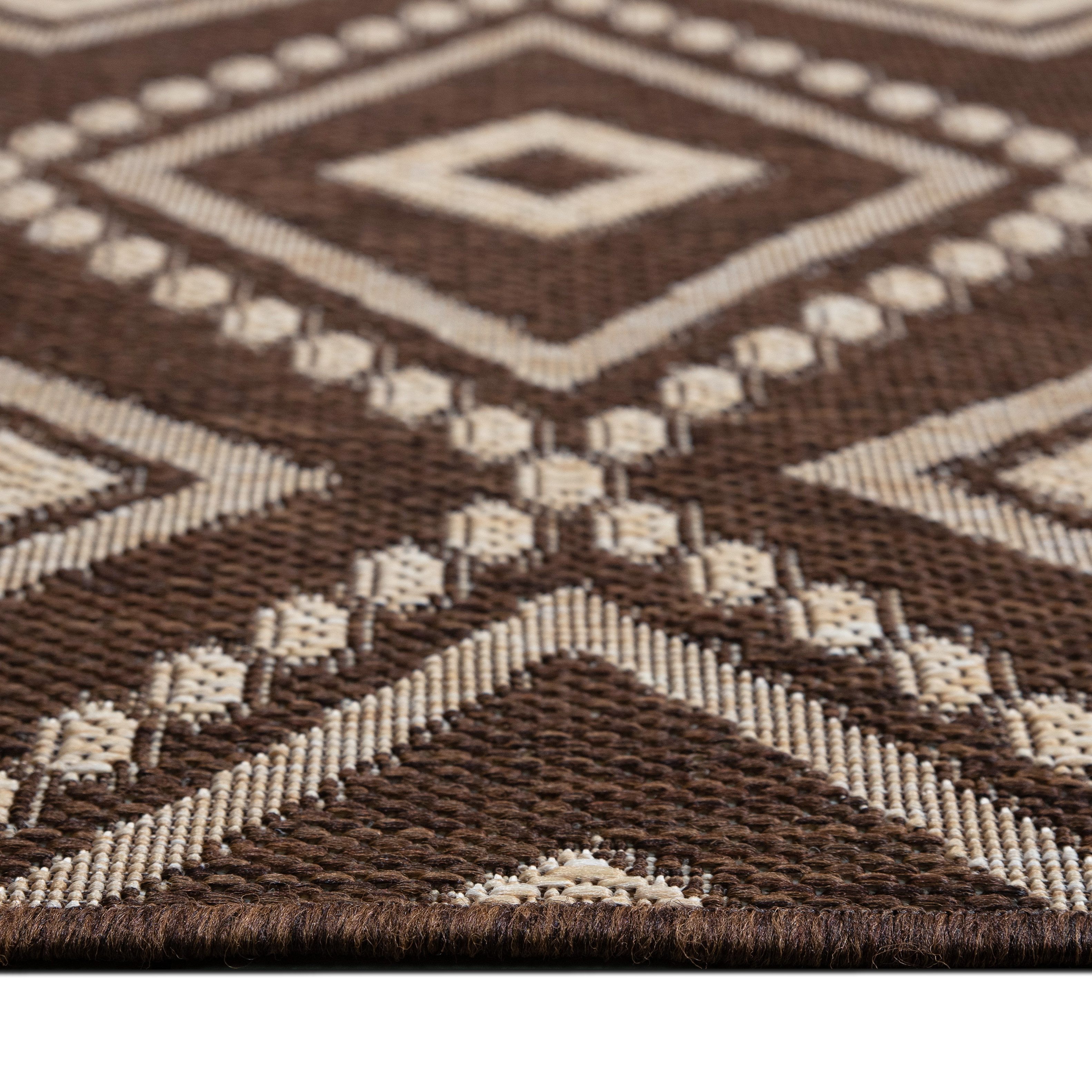 my home Vloerkleed Toronto is ook als loper verkrijgbaar Geschikt voor binnen en buiten, sisal-look, weerbestendig & uv-bestendig, boho
