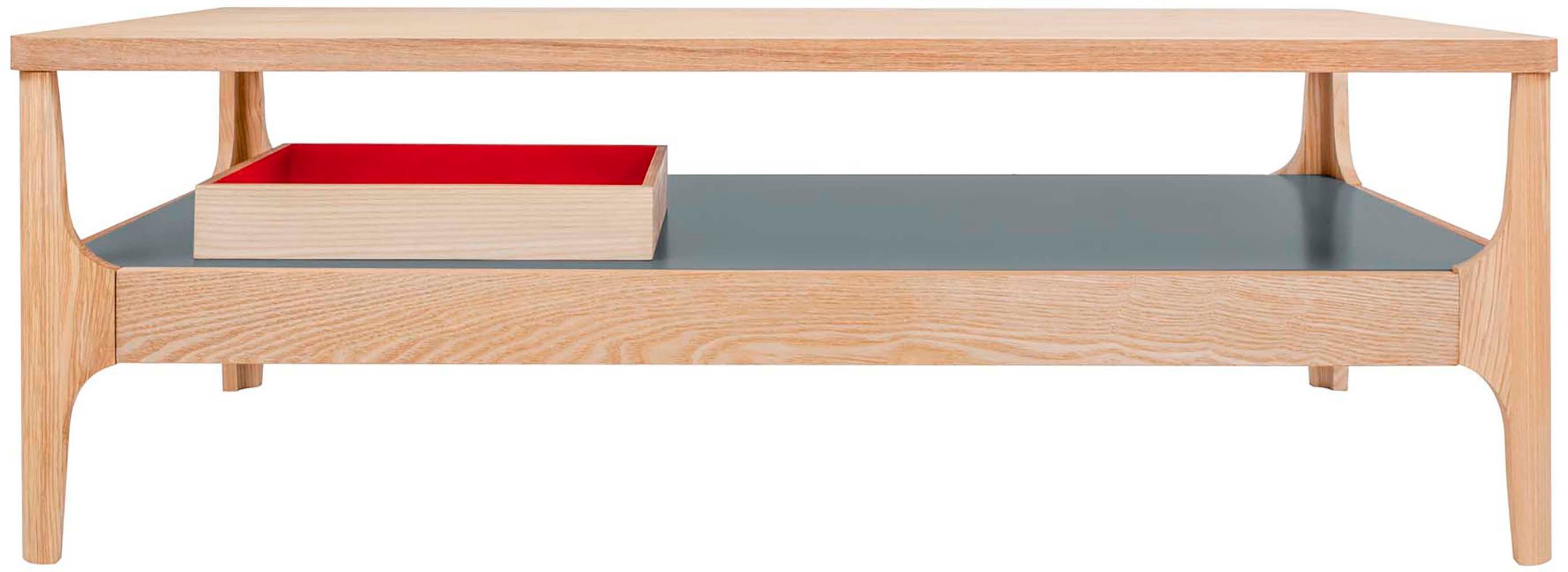 Kayoom Salontafel Koffietafel Addison, salontafel, open, opvallend ontwerp Bijzonder ontwerp, tafelpoten van massief hout, van stevig materiaal (1 stuk)