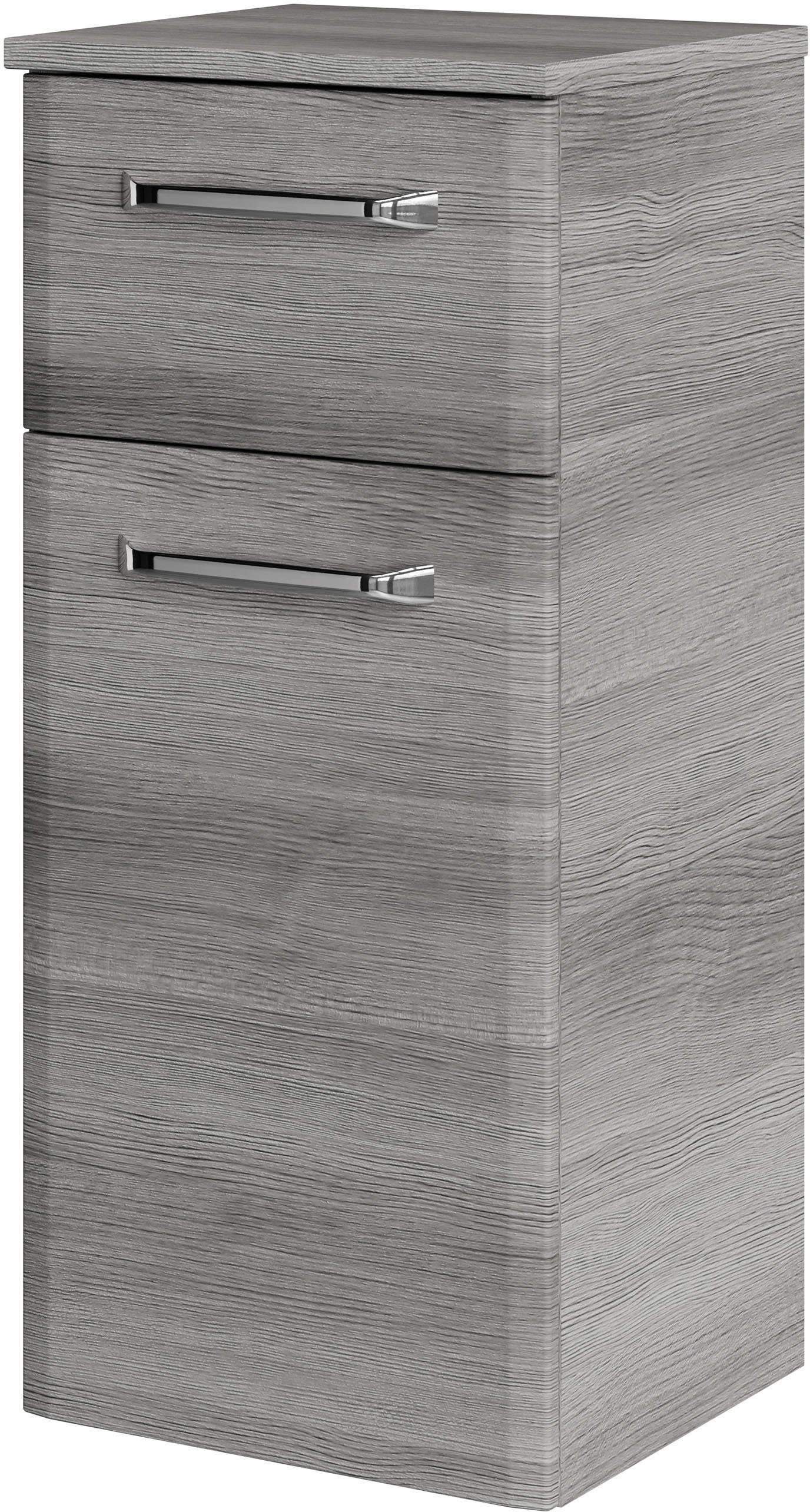 Saphir Badmeubelset Quickset 328 5-delig, met wastafelonderkast, led-spiegelkast (set, 5 stuks)