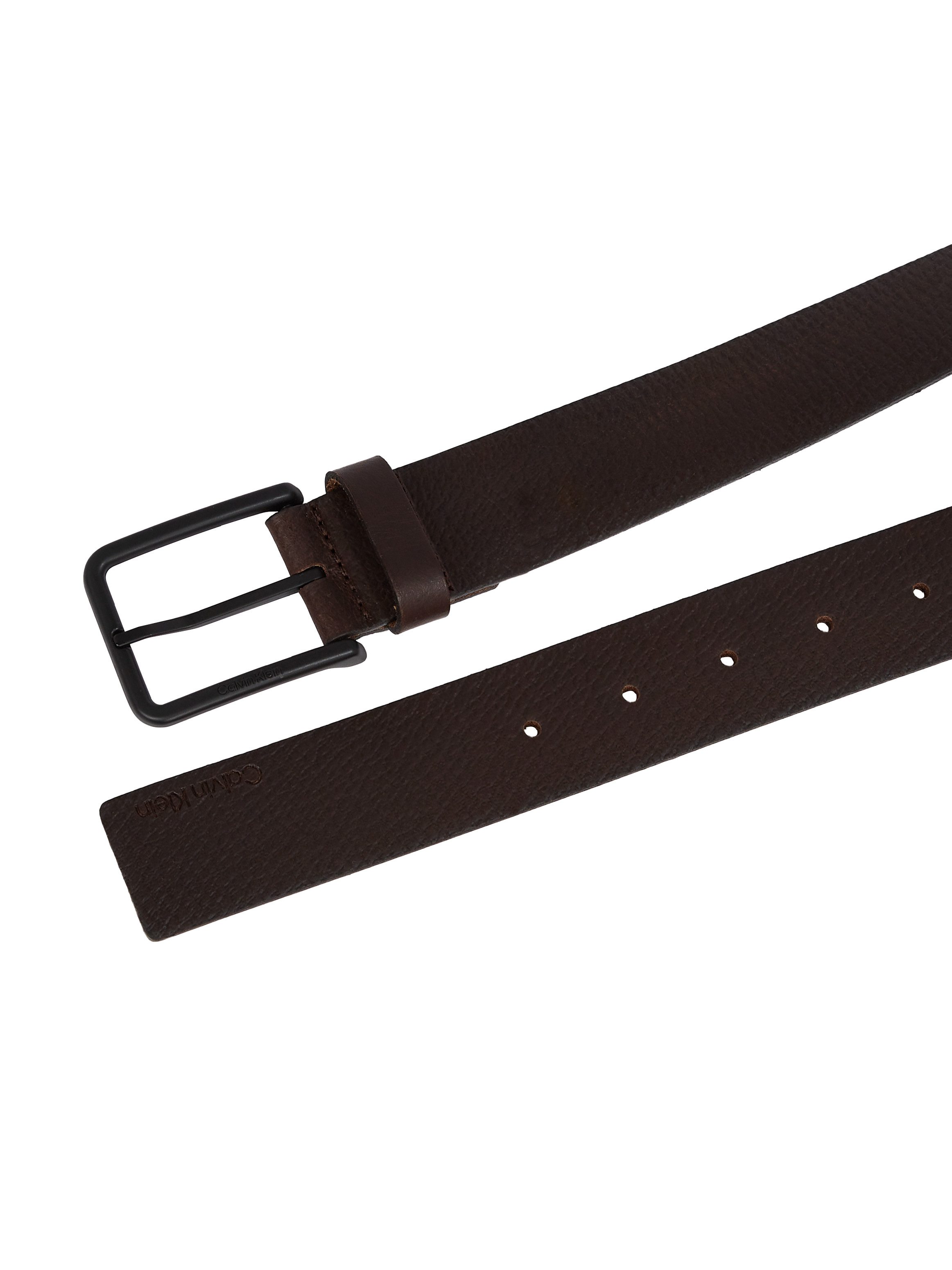 Calvin Klein Leren riem WARMTH PB 35MM Logoprint eenvoudige doornsluiting
