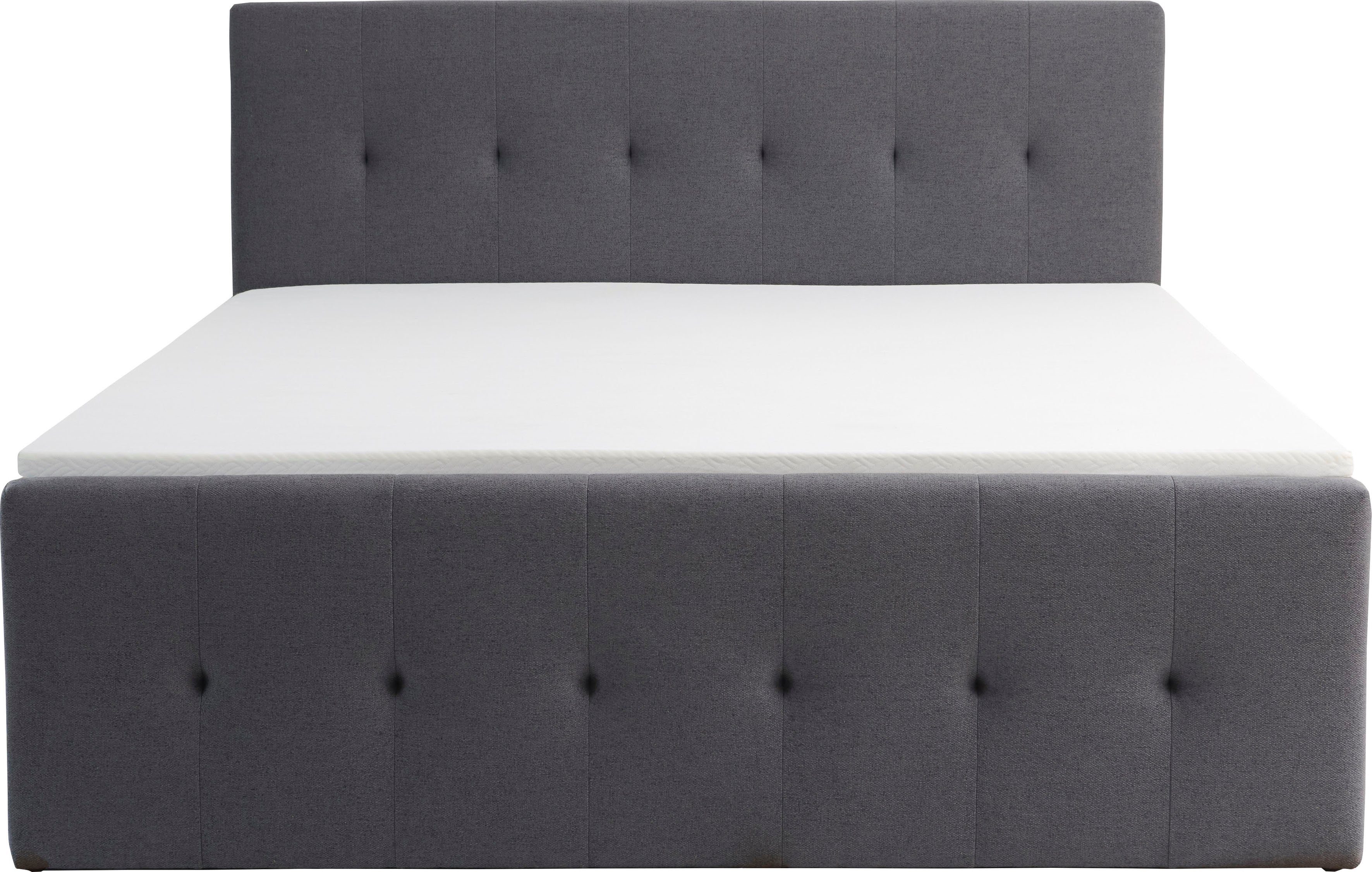 INOSIGN Boxspring Tessaja 180 x 200 cm, met bedkist, incl. topmatras